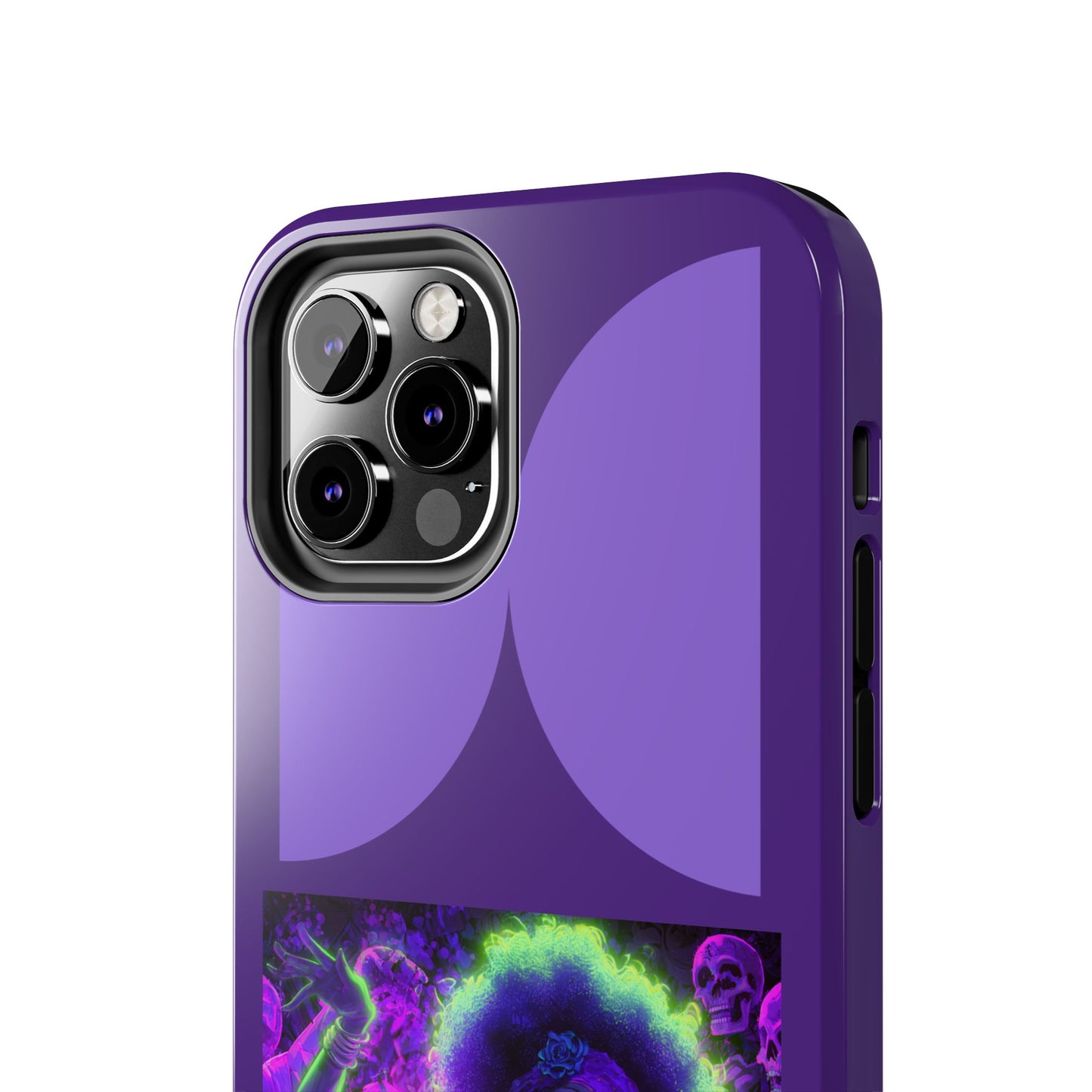 Vibrant Tough Phone Cases | Unique Phone Cover, Halloween Gift, Aesthetic Protection, Trendy Tech Accessory, Skull Design