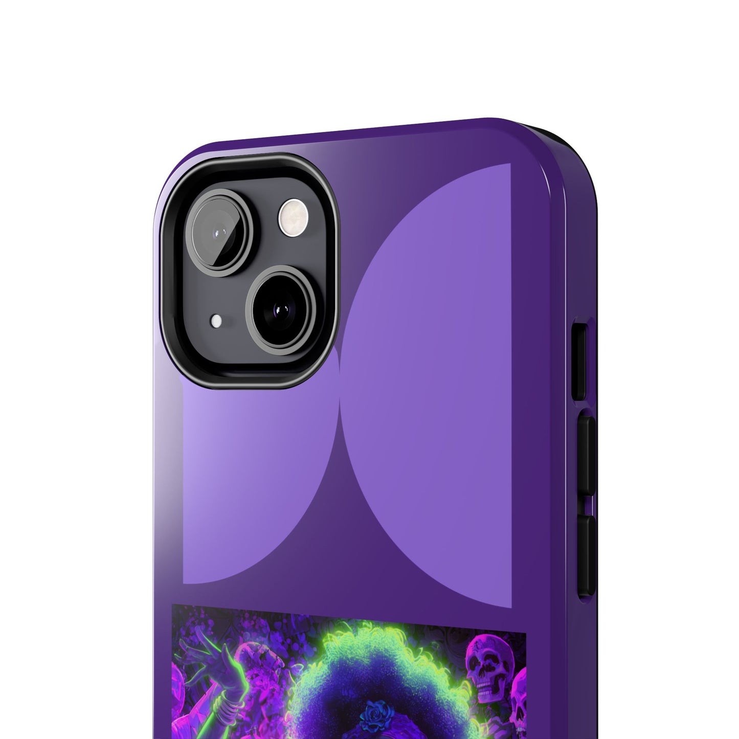 Vibrant Tough Phone Cases | Unique Phone Cover, Halloween Gift, Aesthetic Protection, Trendy Tech Accessory, Skull Design
