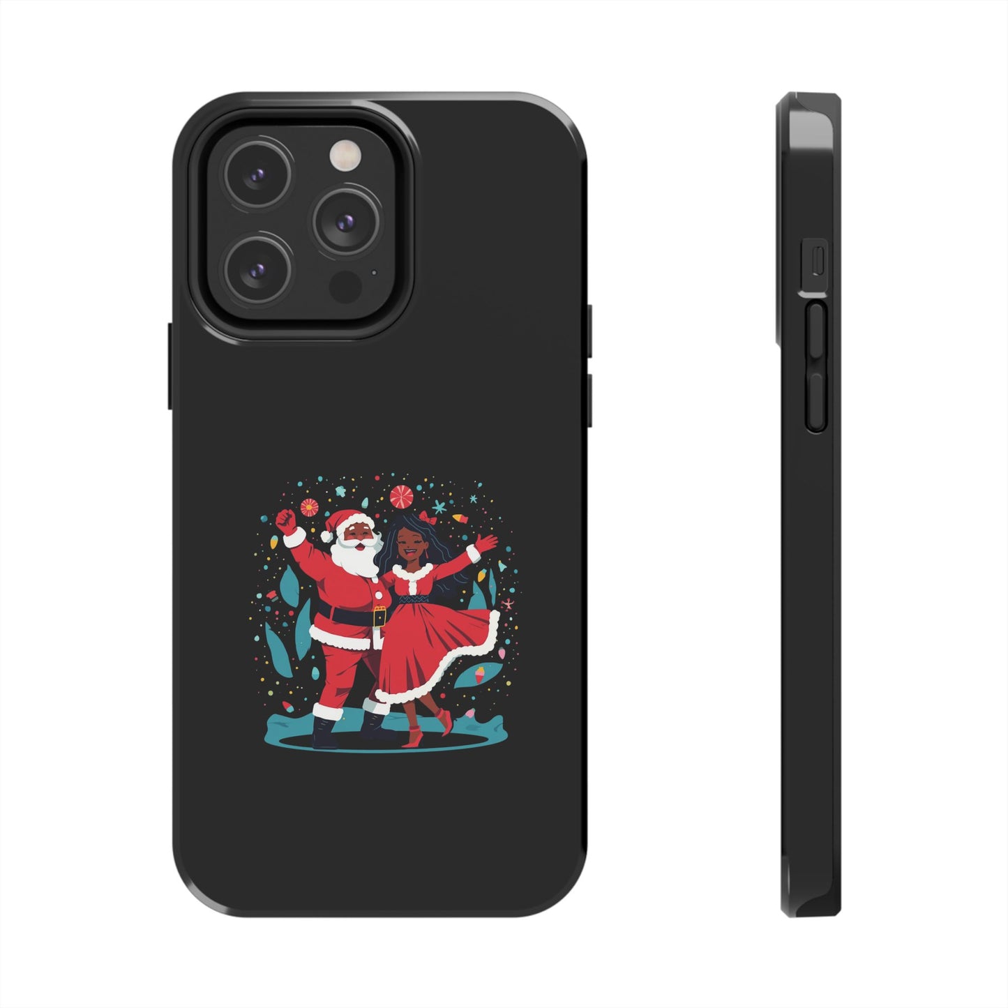 Festive Santa Phone Cases - Holiday Protection, Xmas Gifts, Winter Vibes, Merry & Bright, Unique Tech Accessories