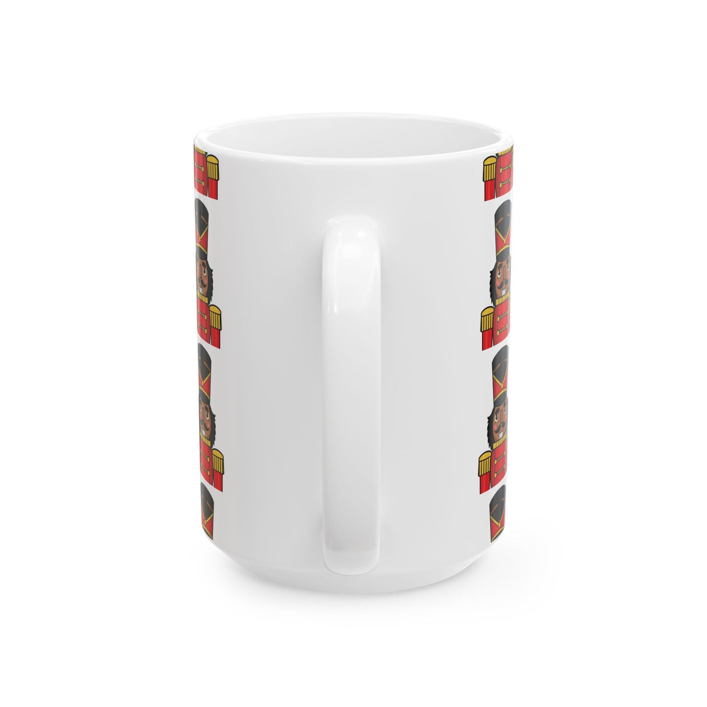 Nutcracker Christmas Mug, Holiday Gift, Winter Decor, Coffee Cup, Festive Kitchenware, Unique Xmas Present