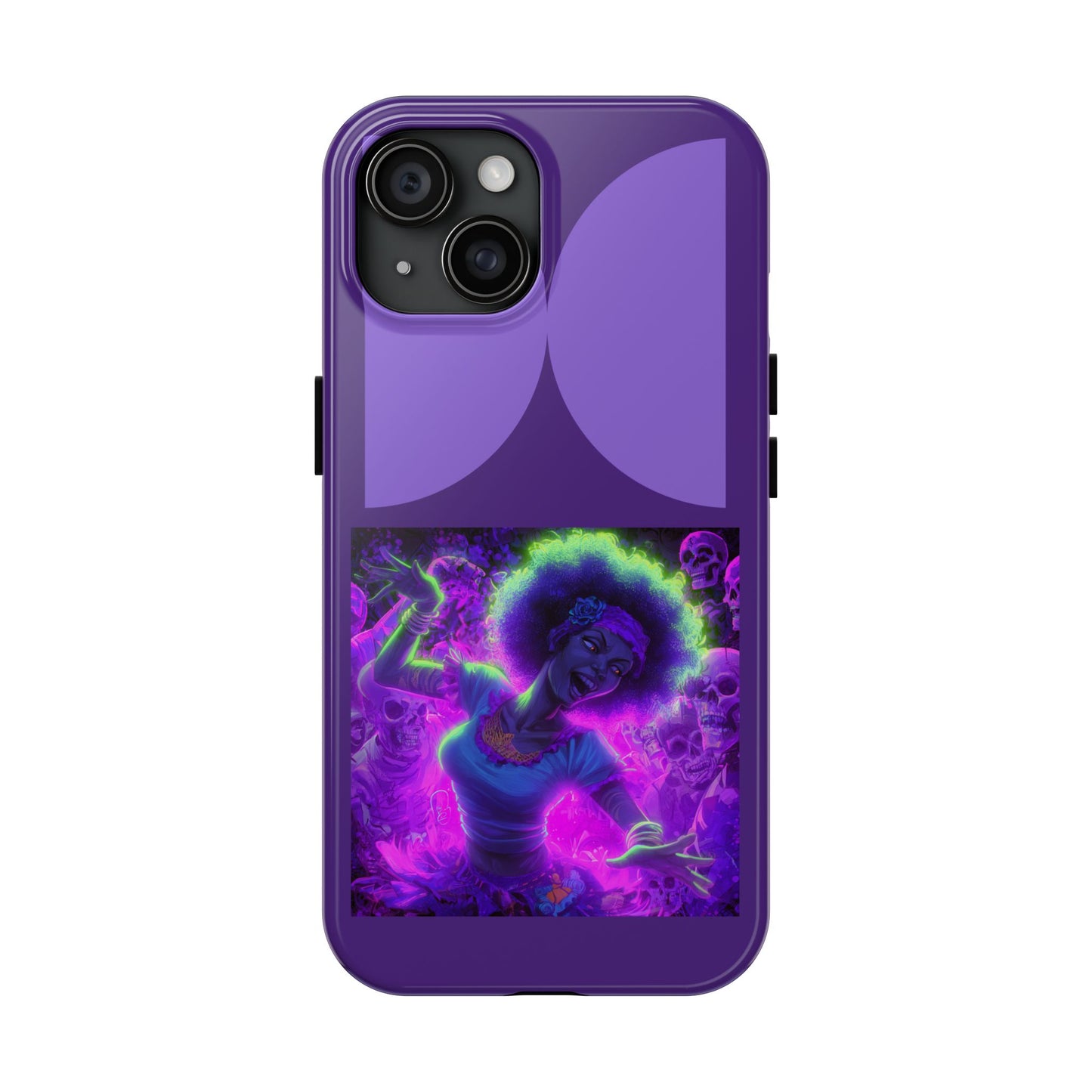 Vibrant Tough Phone Cases | Unique Phone Cover, Halloween Gift, Aesthetic Protection, Trendy Tech Accessory, Skull Design