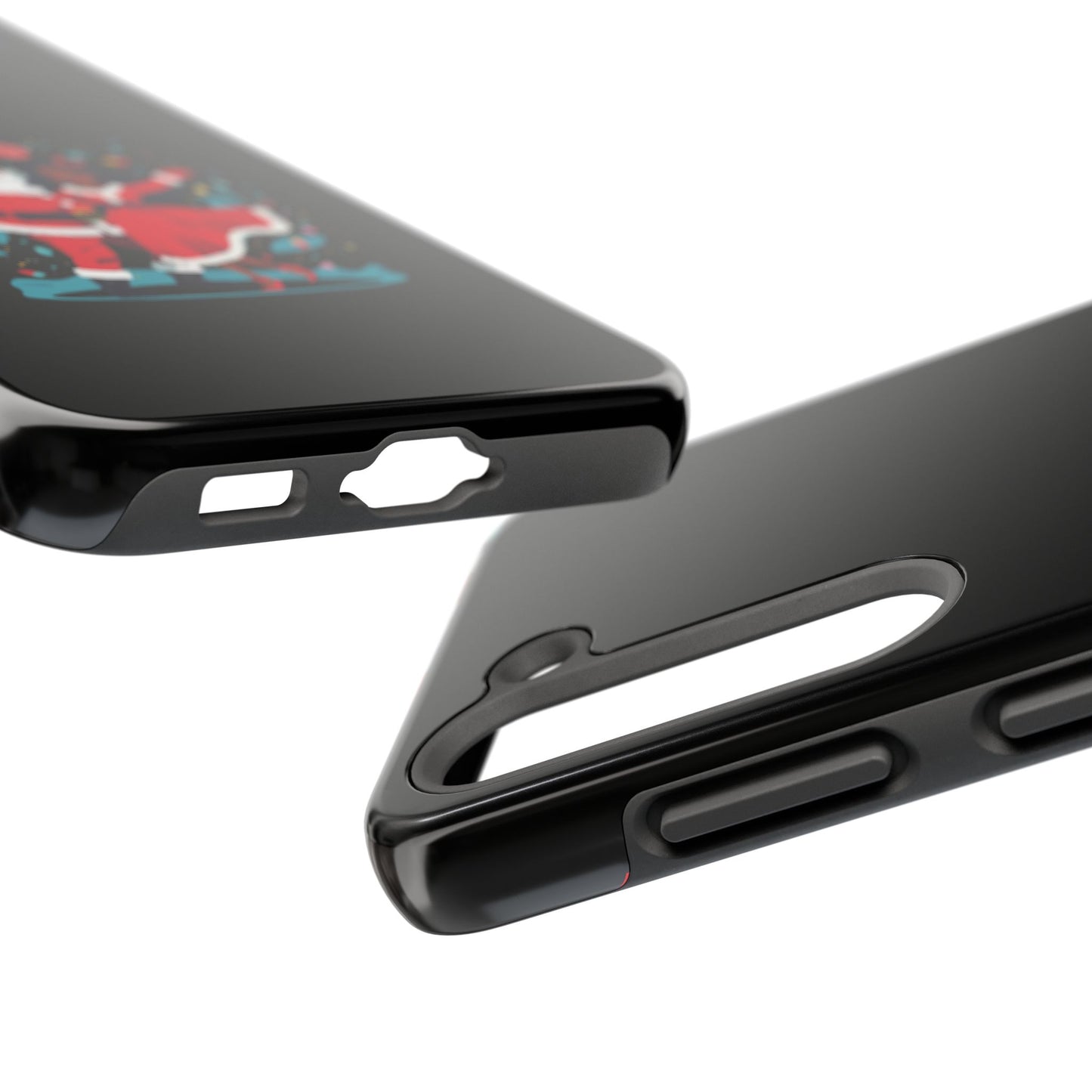 Festive Santa Phone Cases - Holiday Protection, Xmas Gifts, Winter Vibes, Merry & Bright, Unique Tech Accessories