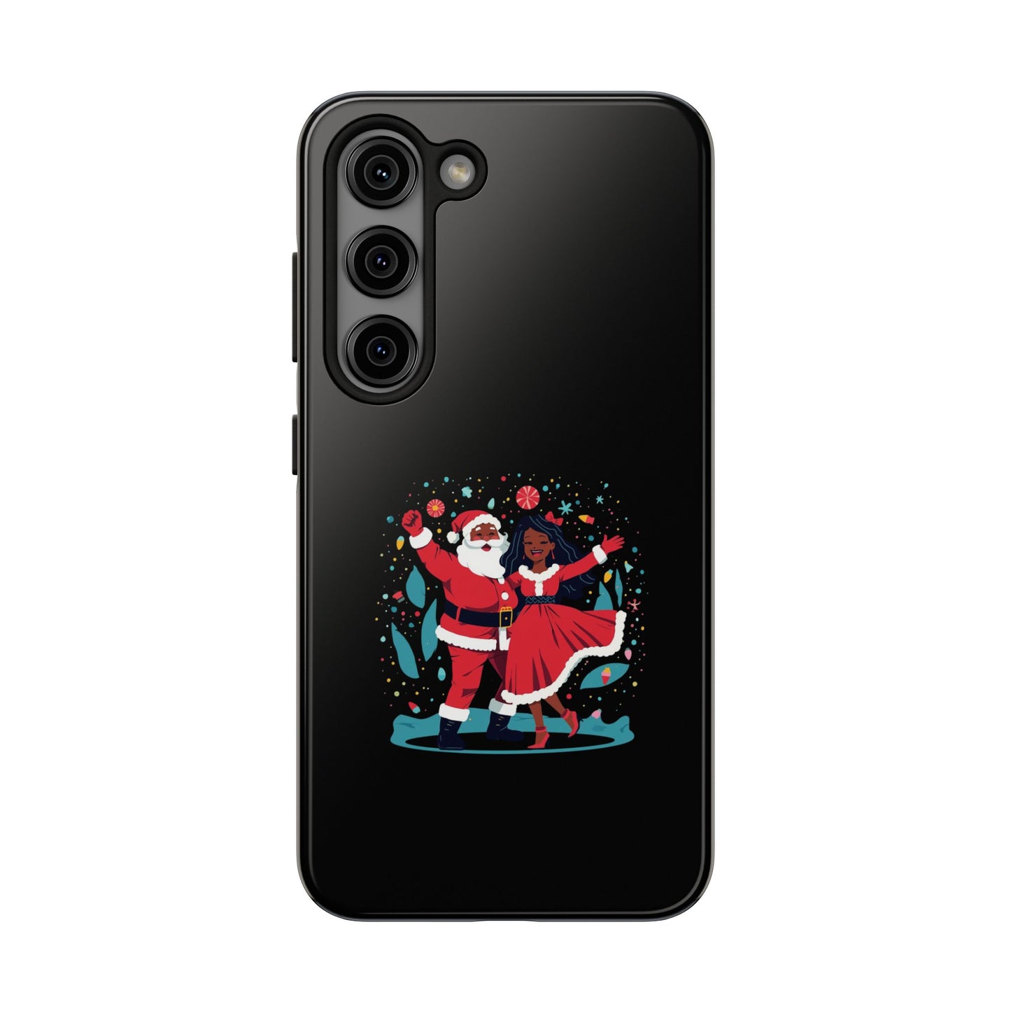 Festive Santa Phone Cases - Holiday Protection, Xmas Gifts, Winter Vibes, Merry & Bright, Unique Tech Accessories