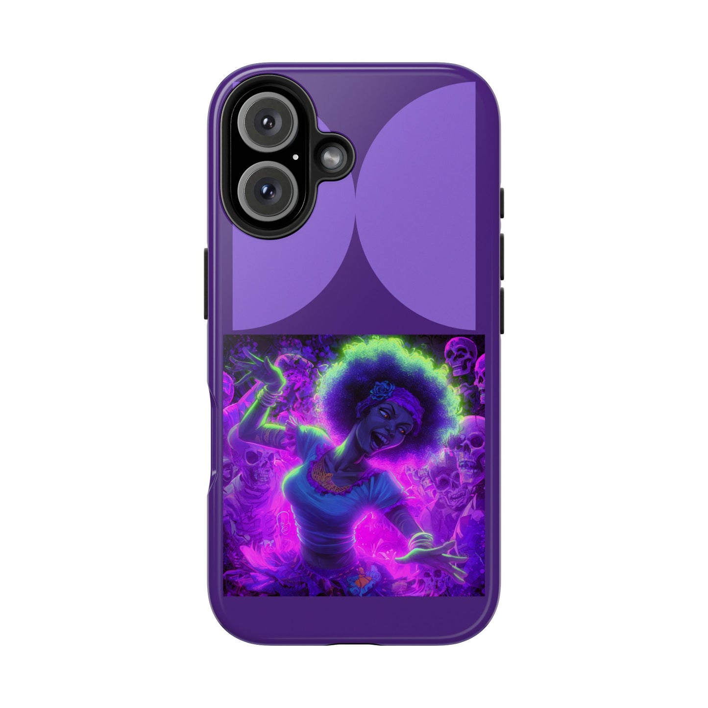 Vibrant Tough Phone Cases | Unique Phone Cover, Halloween Gift, Aesthetic Protection, Trendy Tech Accessory, Skull Design