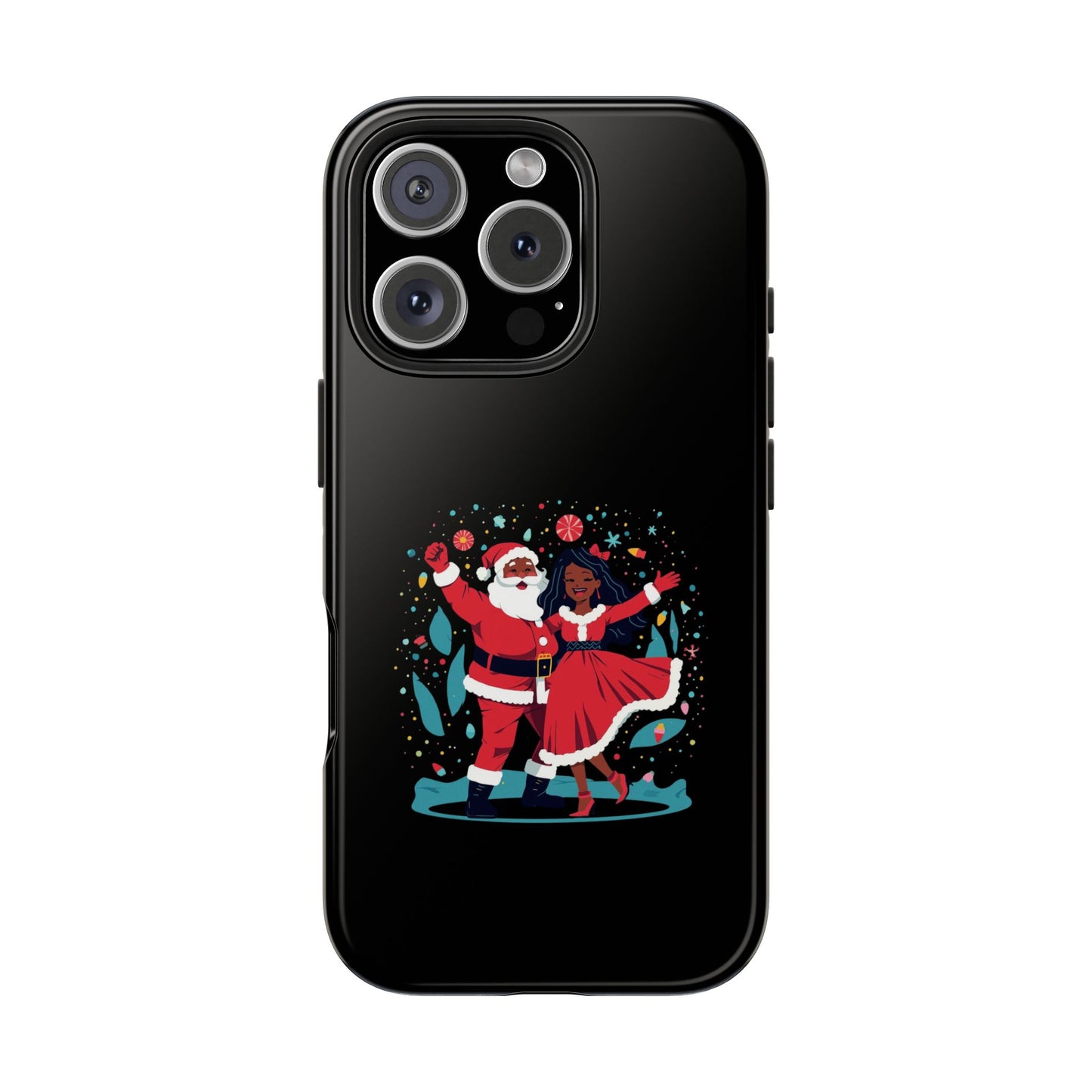 Festive Santa Phone Cases - Holiday Protection, Xmas Gifts, Winter Vibes, Merry & Bright, Unique Tech Accessories