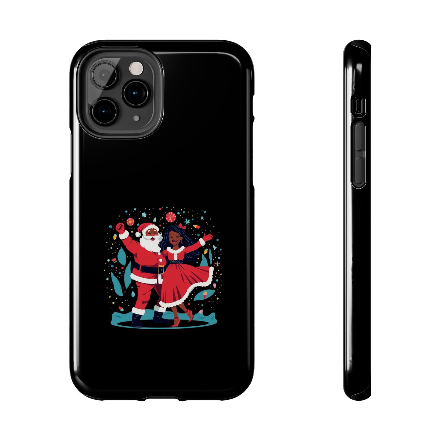 Festive Santa Phone Cases - Holiday Protection, Xmas Gifts, Winter Vibes, Merry & Bright, Unique Tech Accessories
