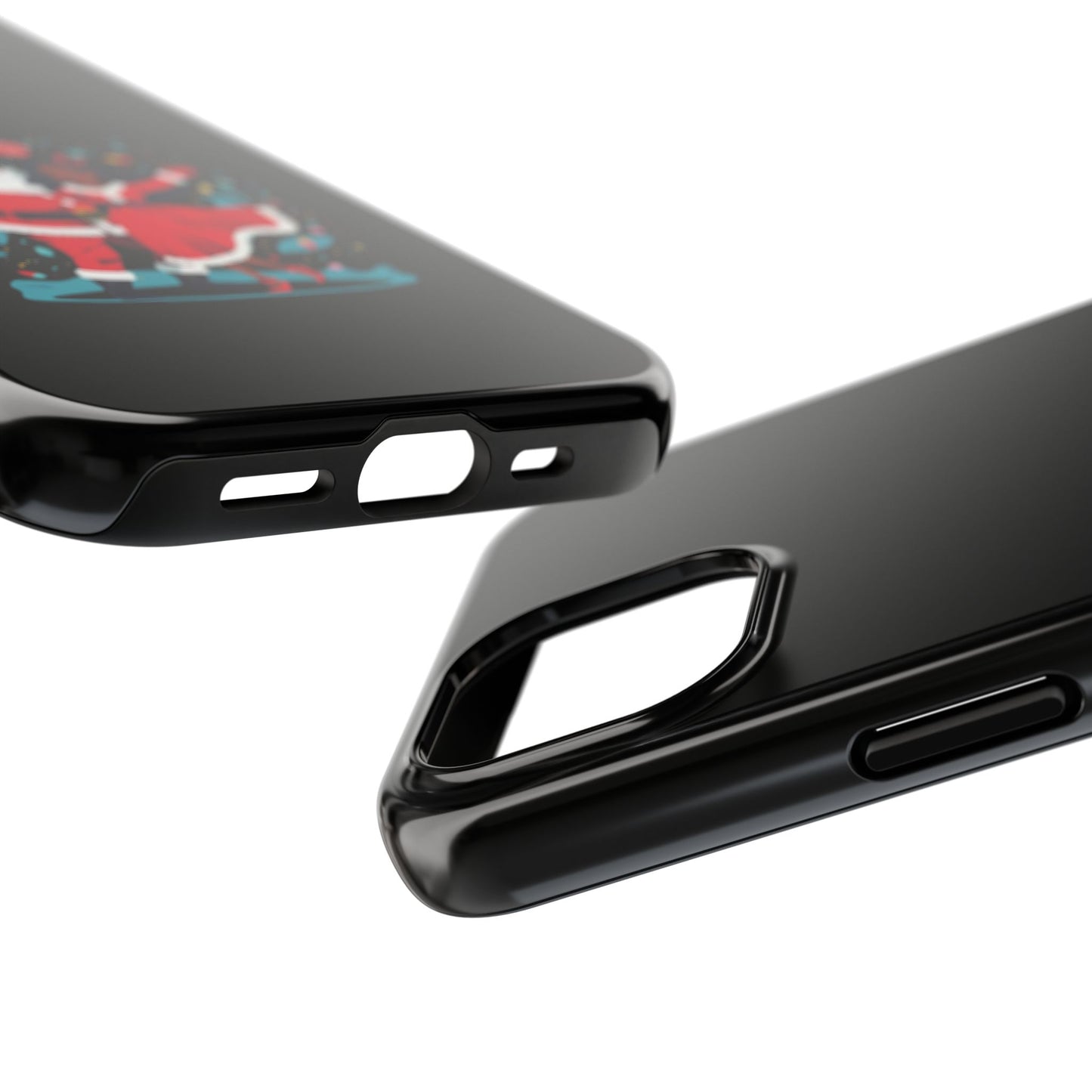 Festive Santa Phone Cases - Holiday Protection, Xmas Gifts, Winter Vibes, Merry & Bright, Unique Tech Accessories