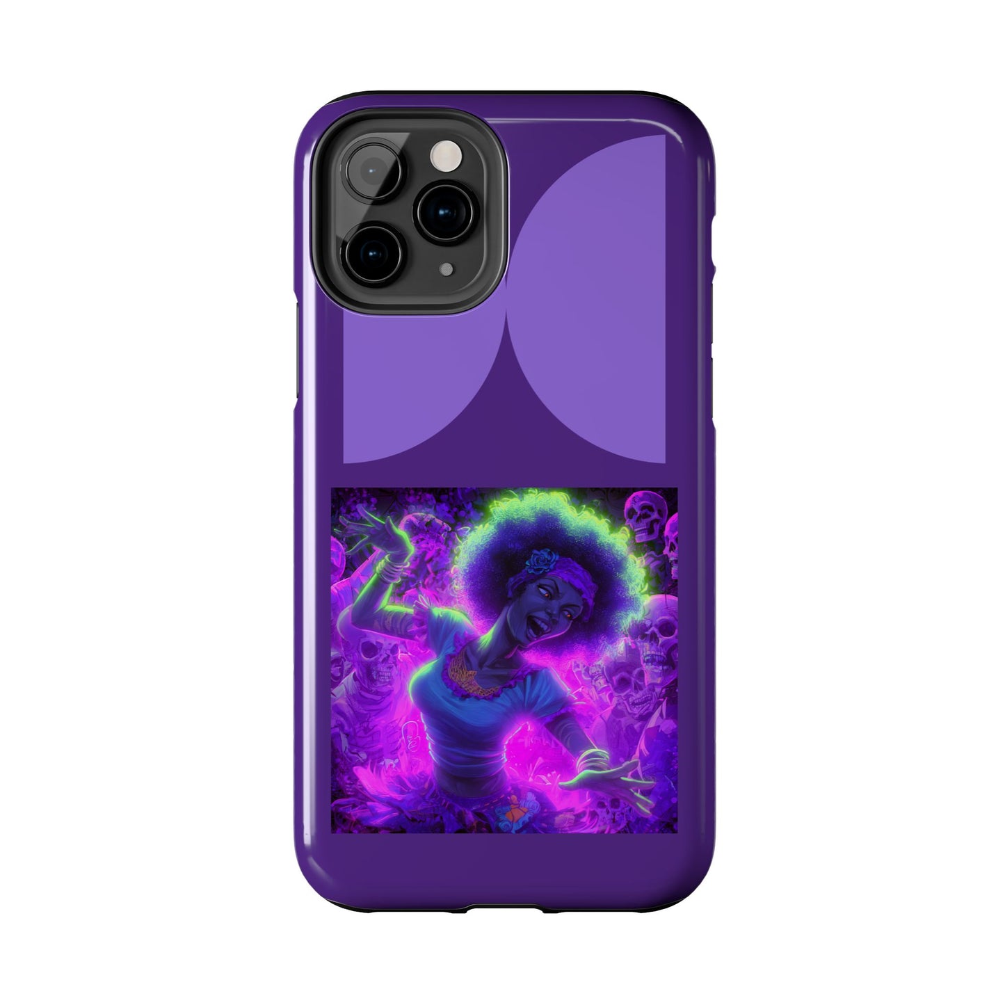 Vibrant Tough Phone Cases | Unique Phone Cover, Halloween Gift, Aesthetic Protection, Trendy Tech Accessory, Skull Design