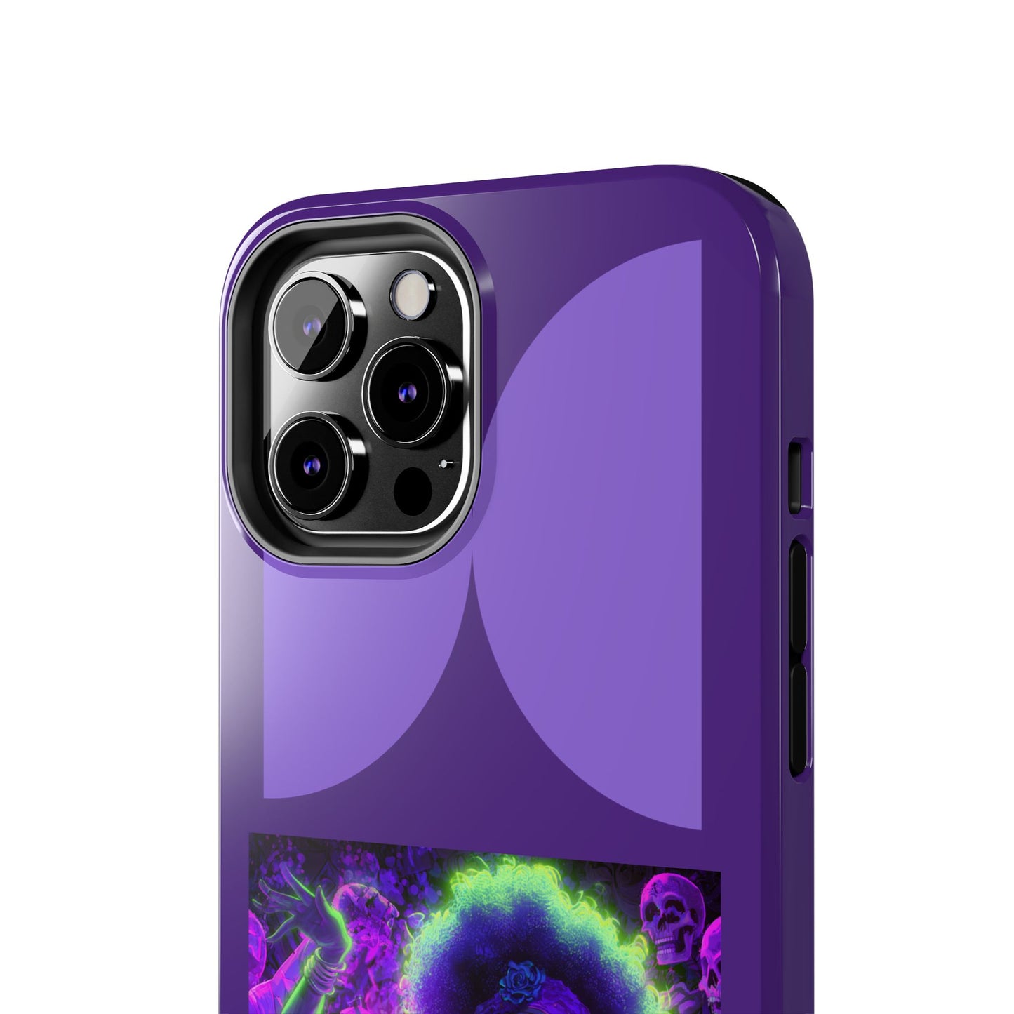 Vibrant Tough Phone Cases | Unique Phone Cover, Halloween Gift, Aesthetic Protection, Trendy Tech Accessory, Skull Design