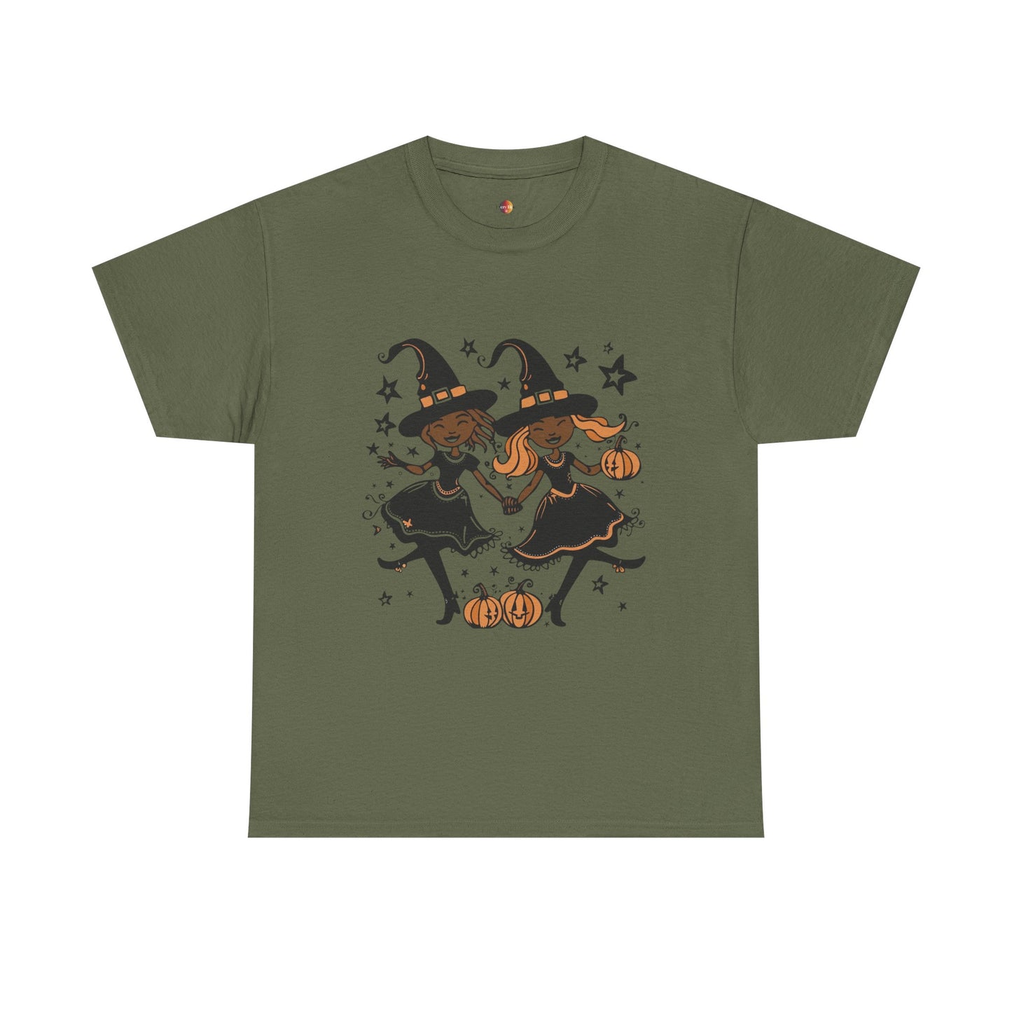 Halloween Witch Dance Unisex Tee, Cute Halloween T-Shirt, Fall Fashion, Spooky Season Wear, Gift for Witch Lovers