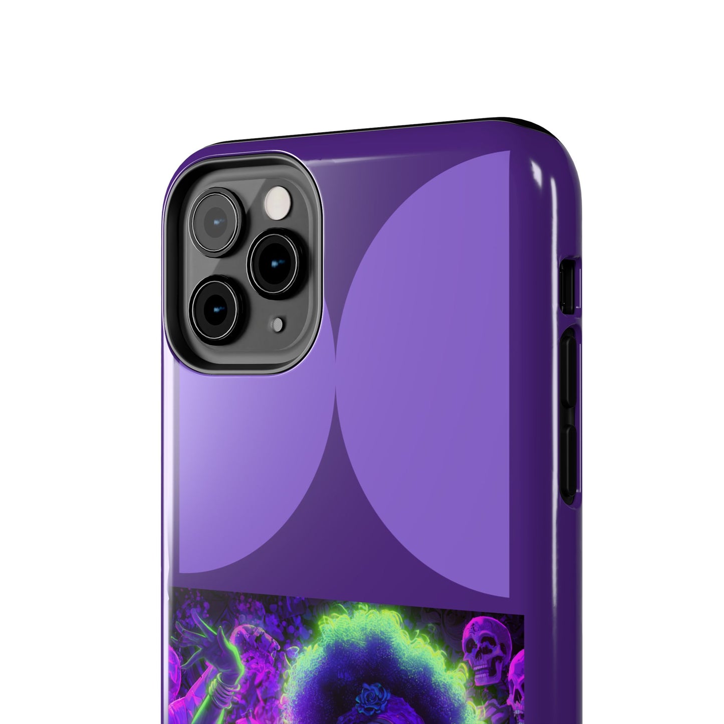 Vibrant Tough Phone Cases | Unique Phone Cover, Halloween Gift, Aesthetic Protection, Trendy Tech Accessory, Skull Design