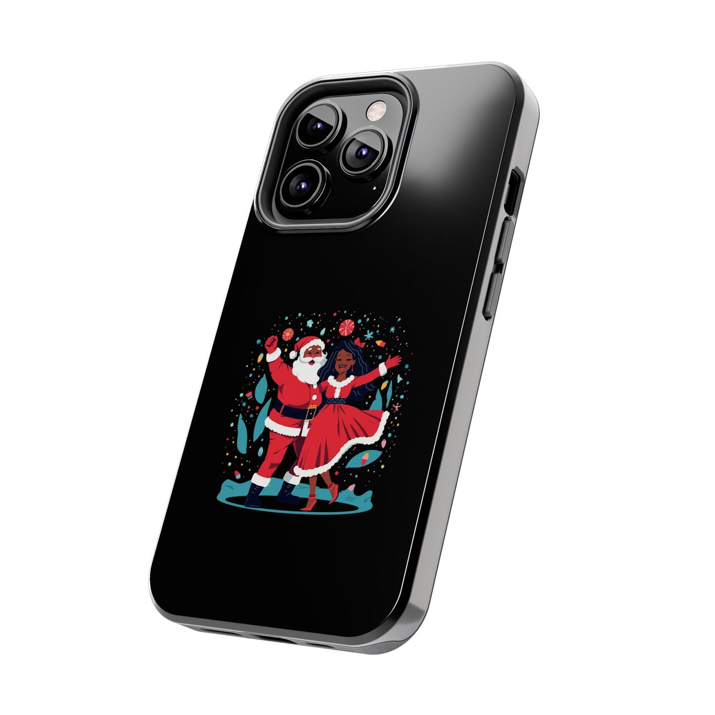 Festive Santa Phone Cases - Holiday Protection, Xmas Gifts, Winter Vibes, Merry & Bright, Unique Tech Accessories