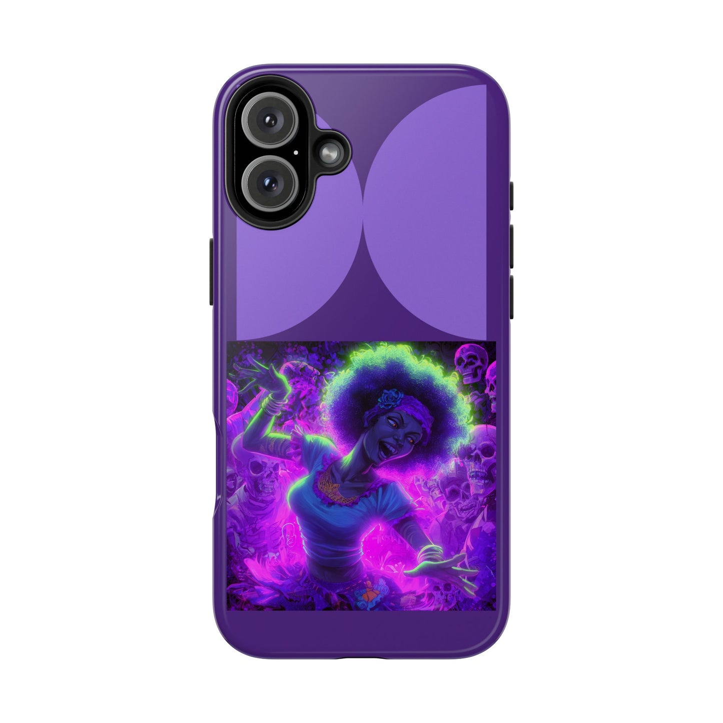 Vibrant Tough Phone Cases | Unique Phone Cover, Halloween Gift, Aesthetic Protection, Trendy Tech Accessory, Skull Design