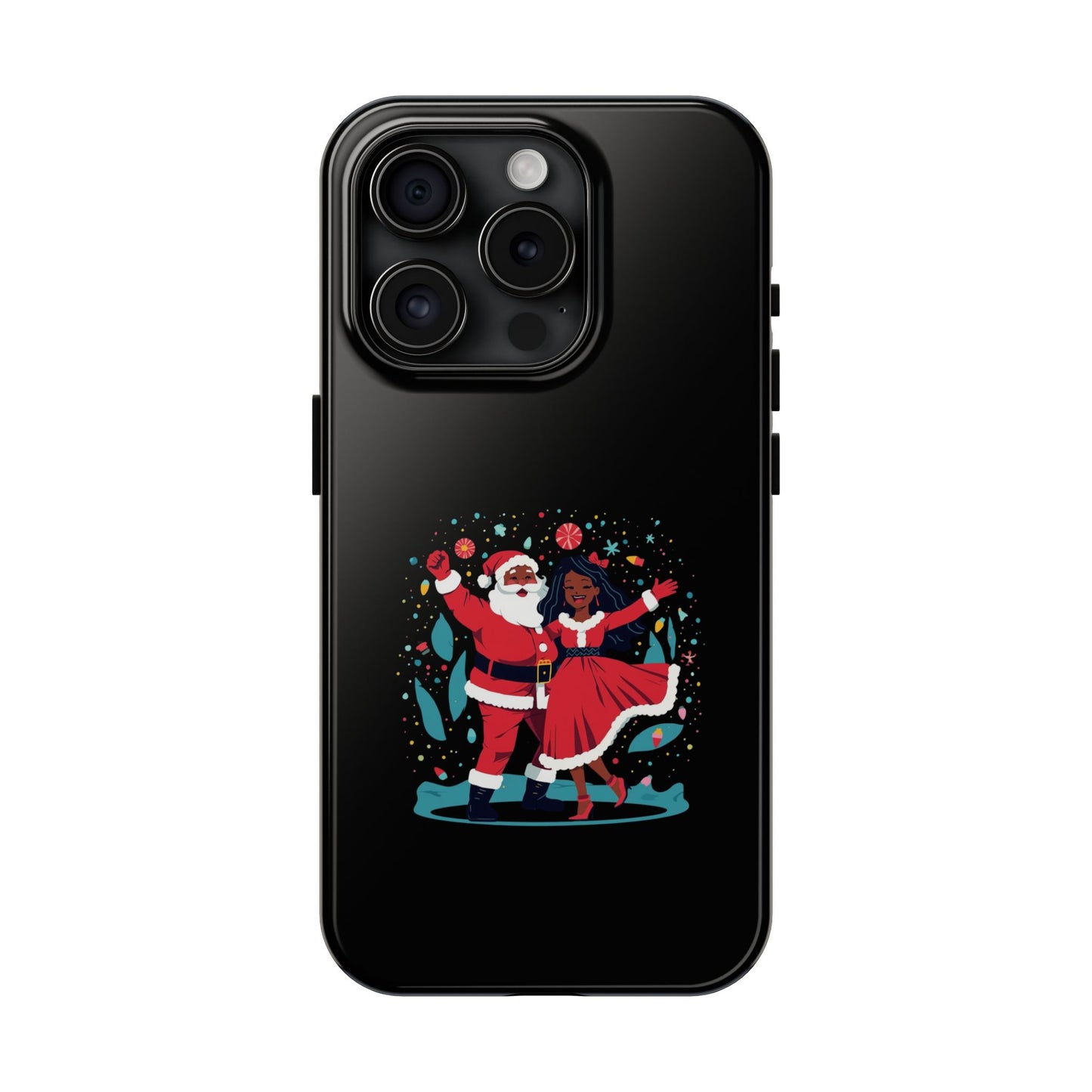 Festive Santa Phone Cases - Holiday Protection, Xmas Gifts, Winter Vibes, Merry & Bright, Unique Tech Accessories