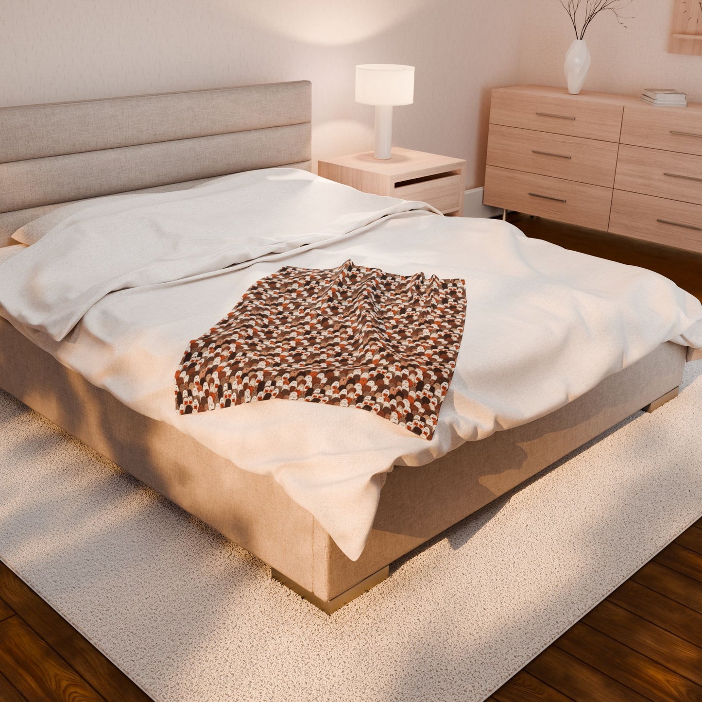 Cozy Velveteen Plush Blanket for All Occasions | Perfect for Gift, Home Decor, Nursery, Sofa, Travel