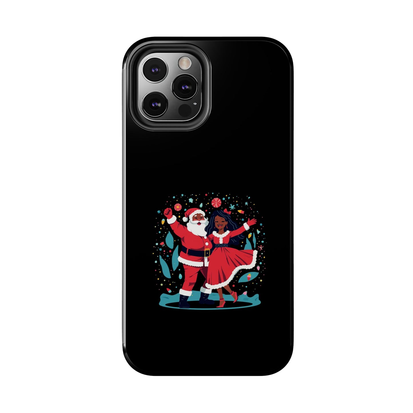 Festive Santa Phone Cases - Holiday Protection, Xmas Gifts, Winter Vibes, Merry & Bright, Unique Tech Accessories