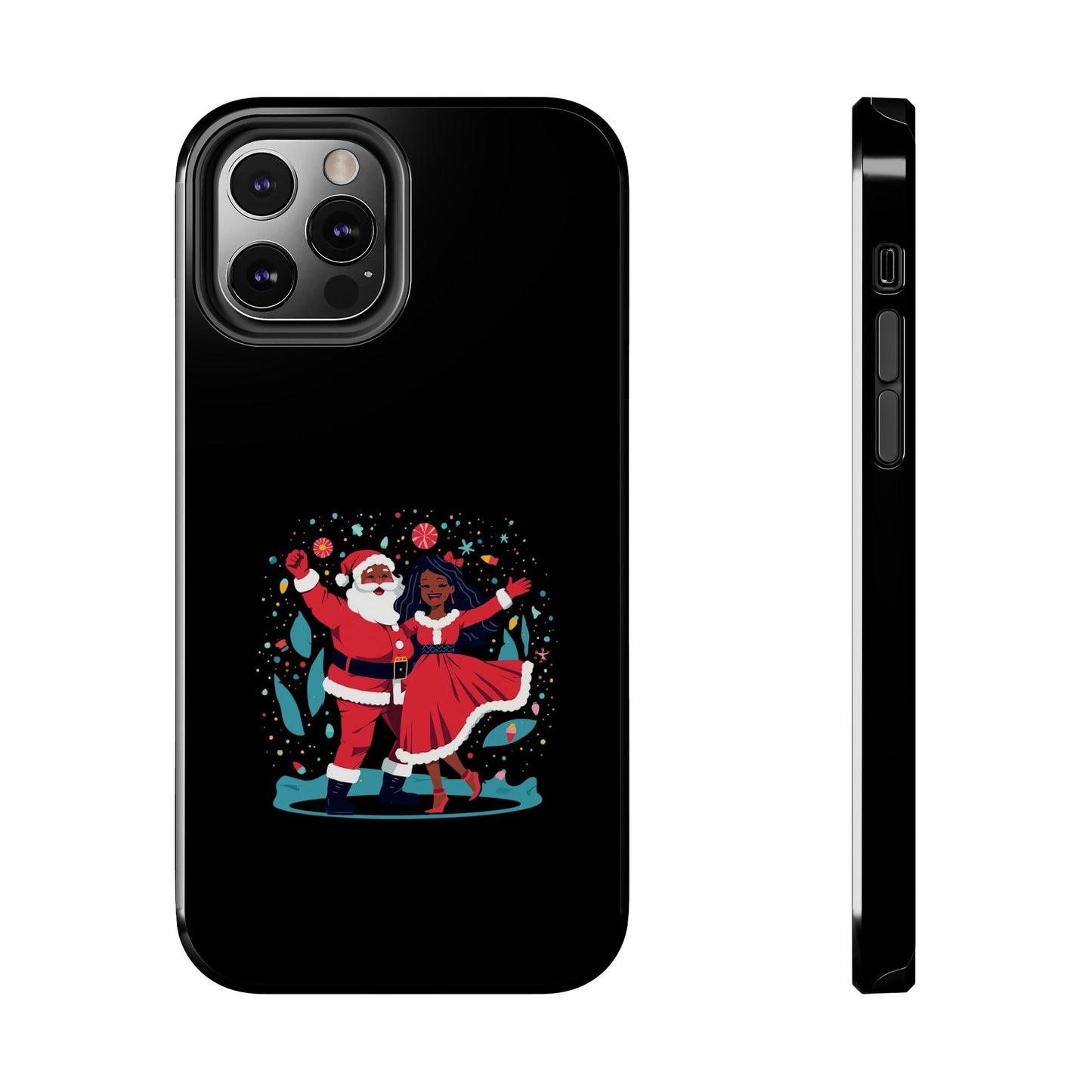 Festive Santa Phone Cases - Holiday Protection, Xmas Gifts, Winter Vibes, Merry & Bright, Unique Tech Accessories