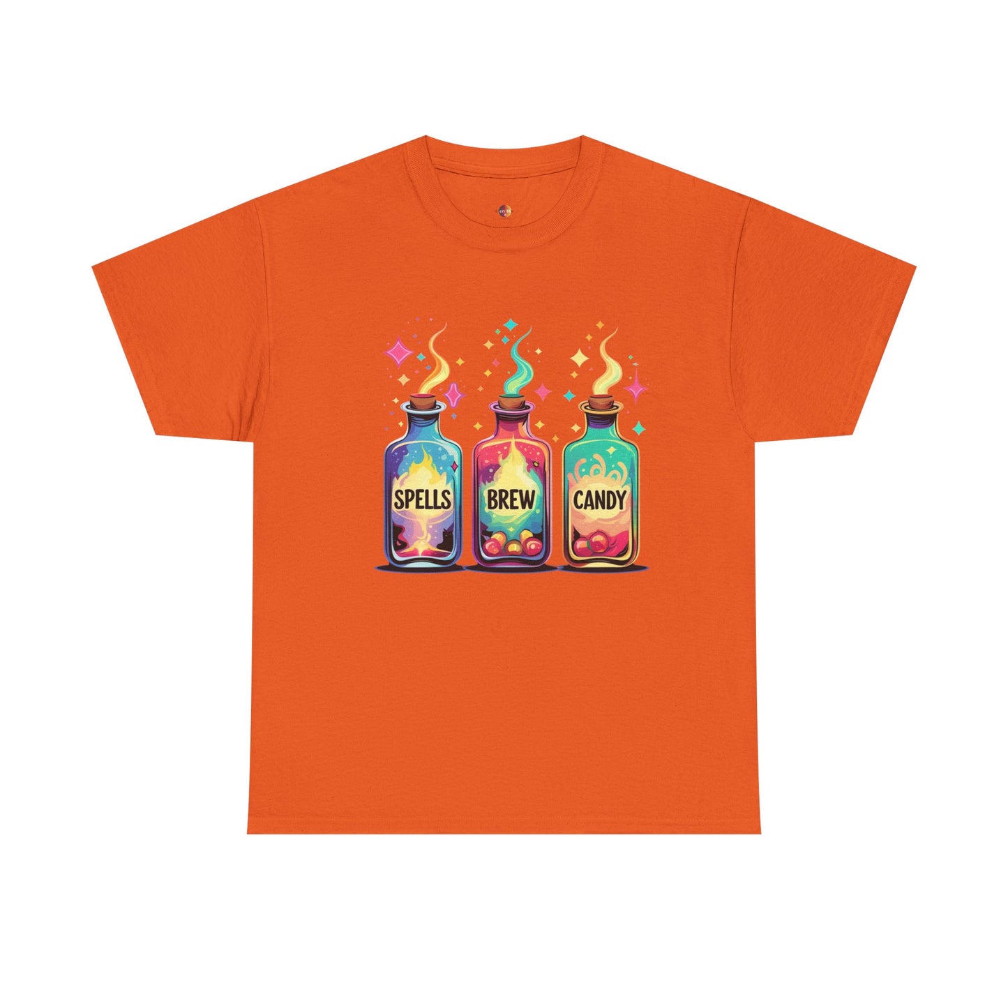 Magical Potion T-Shirt - Spells Brew Candy Design, Cute Halloween Tee, Witchy Apparel, Gift for Magic Lovers, Casual Wear