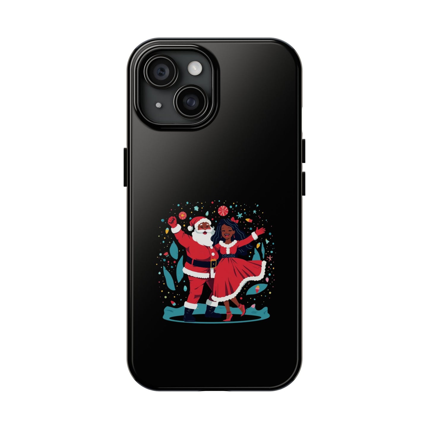 Festive Santa Phone Cases - Holiday Protection, Xmas Gifts, Winter Vibes, Merry & Bright, Unique Tech Accessories