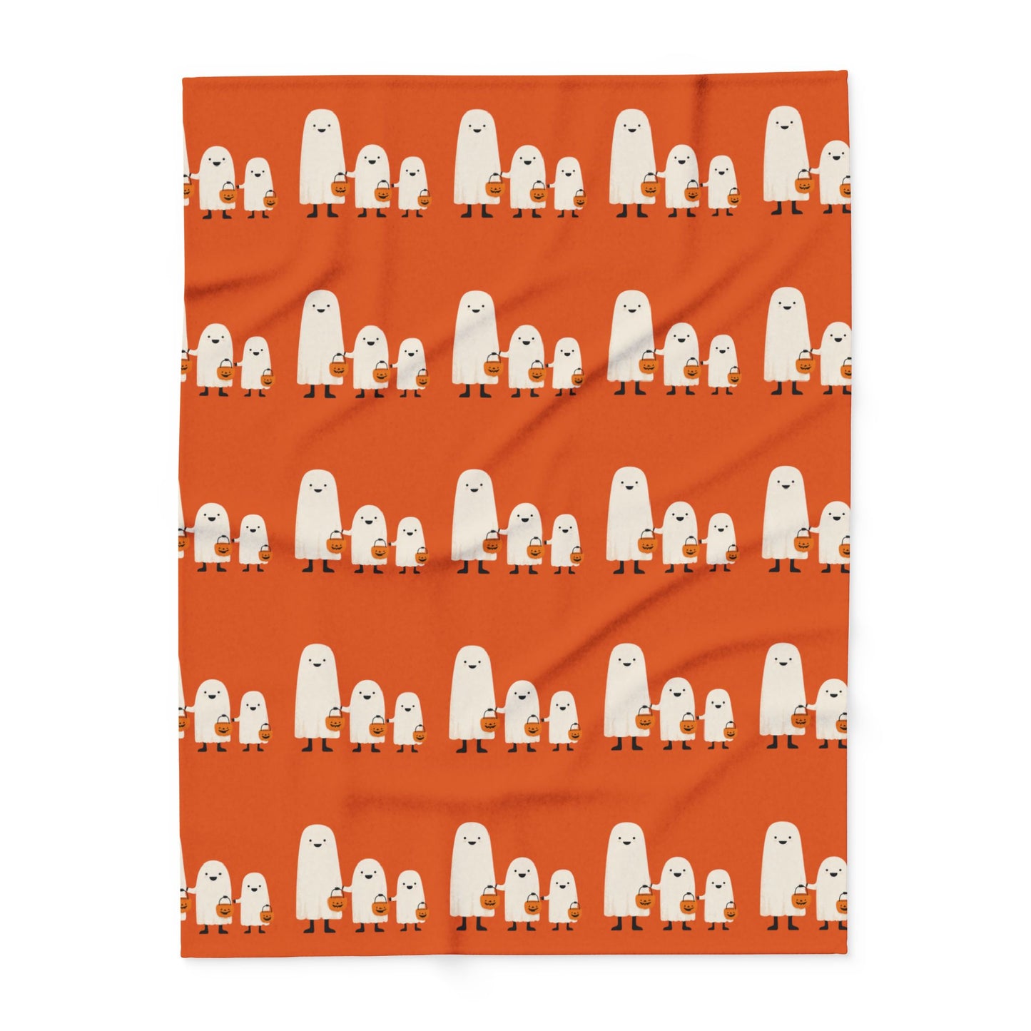 Cozy Arctic Fleece Blanket with Whimsical Characters | Perfect for Chill Nights, Home Decor, Gift, Kids Room, Snuggle Time