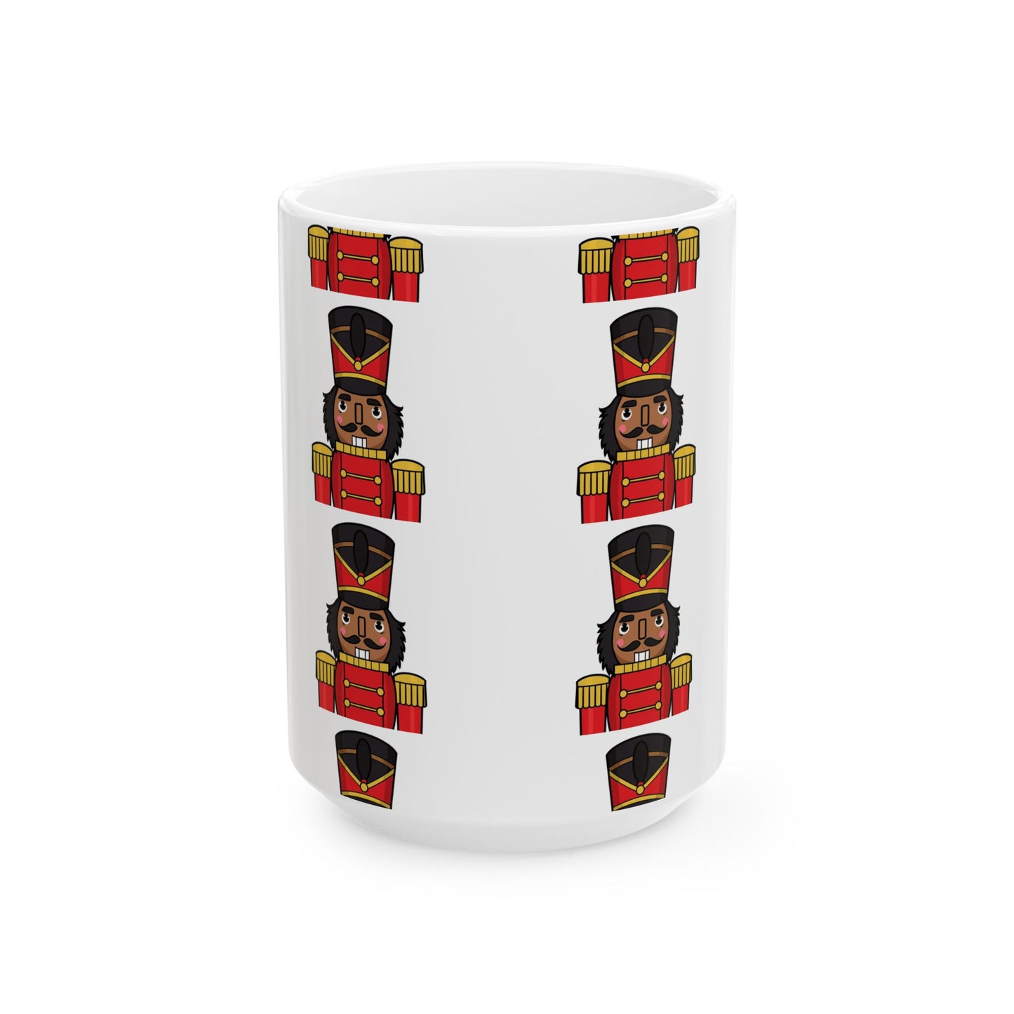 Nutcracker Christmas Mug, Holiday Gift, Winter Decor, Coffee Cup, Festive Kitchenware, Unique Xmas Present