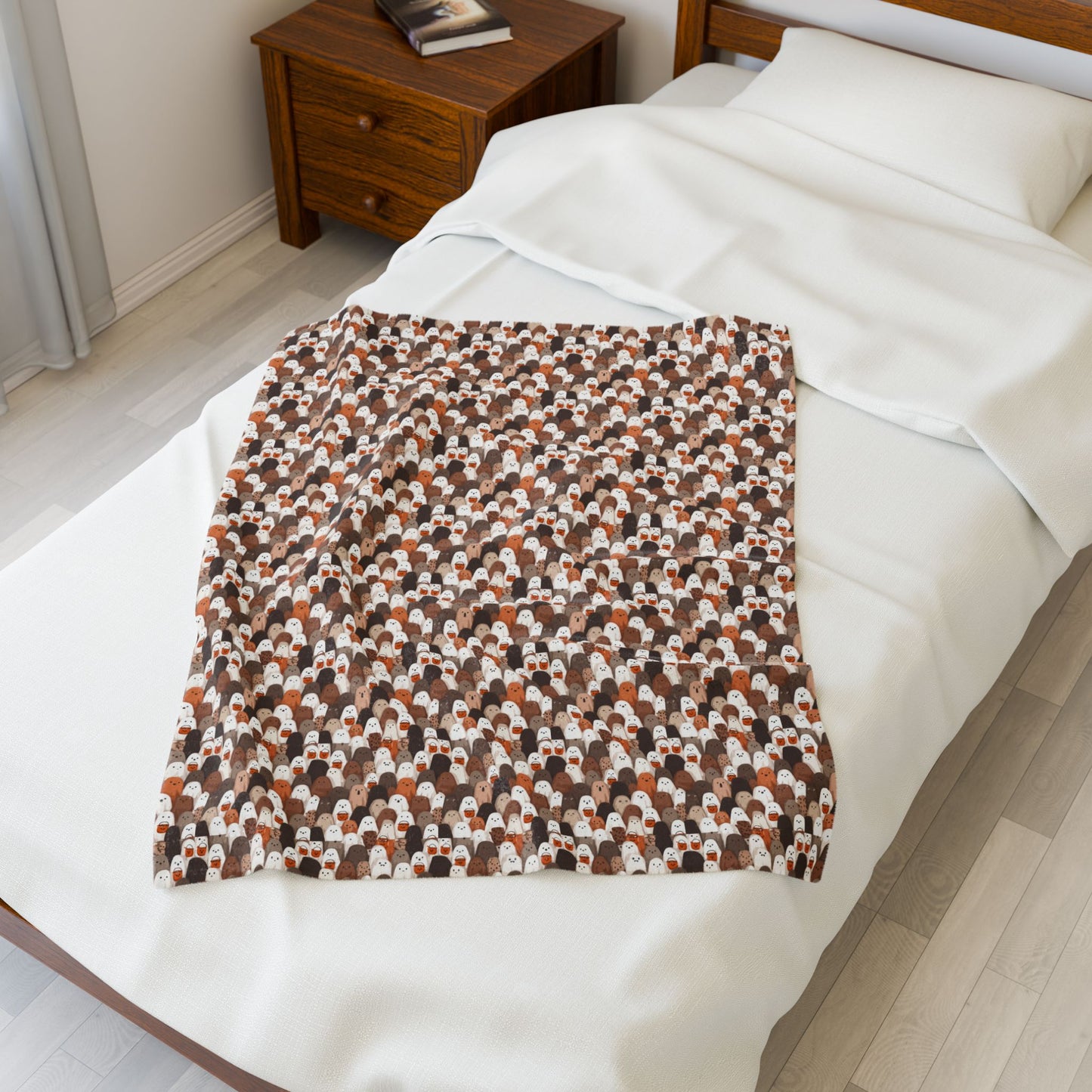 Cozy Velveteen Plush Blanket for All Occasions | Perfect for Gift, Home Decor, Nursery, Sofa, Travel