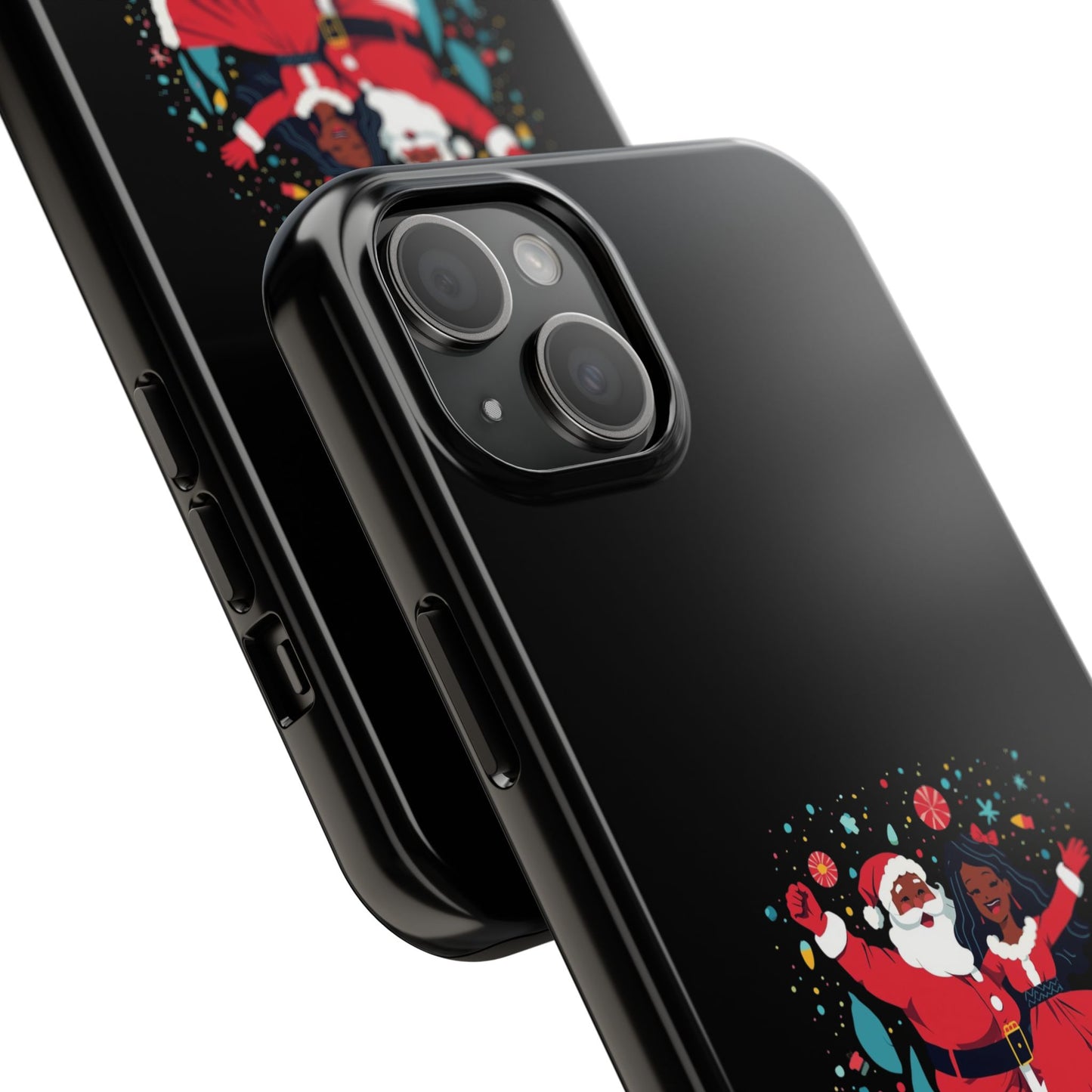 Festive Santa Phone Cases - Holiday Protection, Xmas Gifts, Winter Vibes, Merry & Bright, Unique Tech Accessories