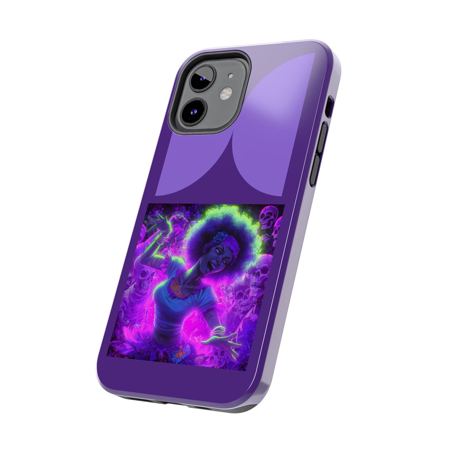 Vibrant Tough Phone Cases | Unique Phone Cover, Halloween Gift, Aesthetic Protection, Trendy Tech Accessory, Skull Design