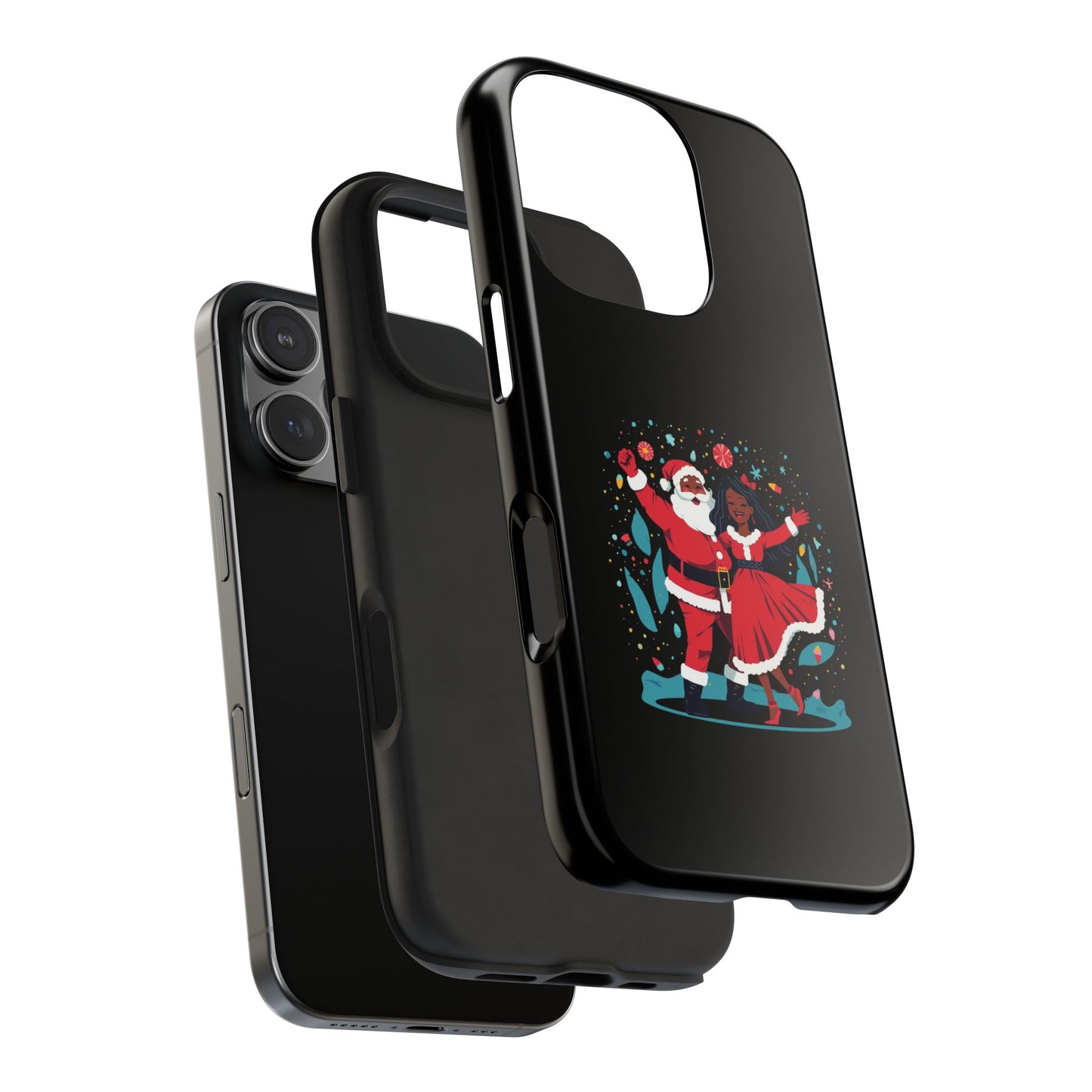 Festive Santa Phone Cases - Holiday Protection, Xmas Gifts, Winter Vibes, Merry & Bright, Unique Tech Accessories