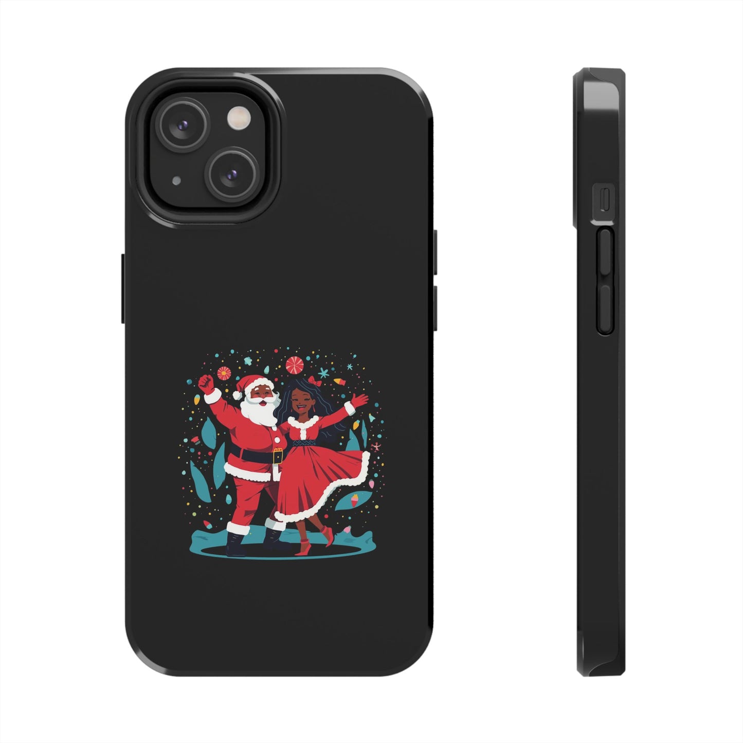 Festive Santa Phone Cases - Holiday Protection, Xmas Gifts, Winter Vibes, Merry & Bright, Unique Tech Accessories