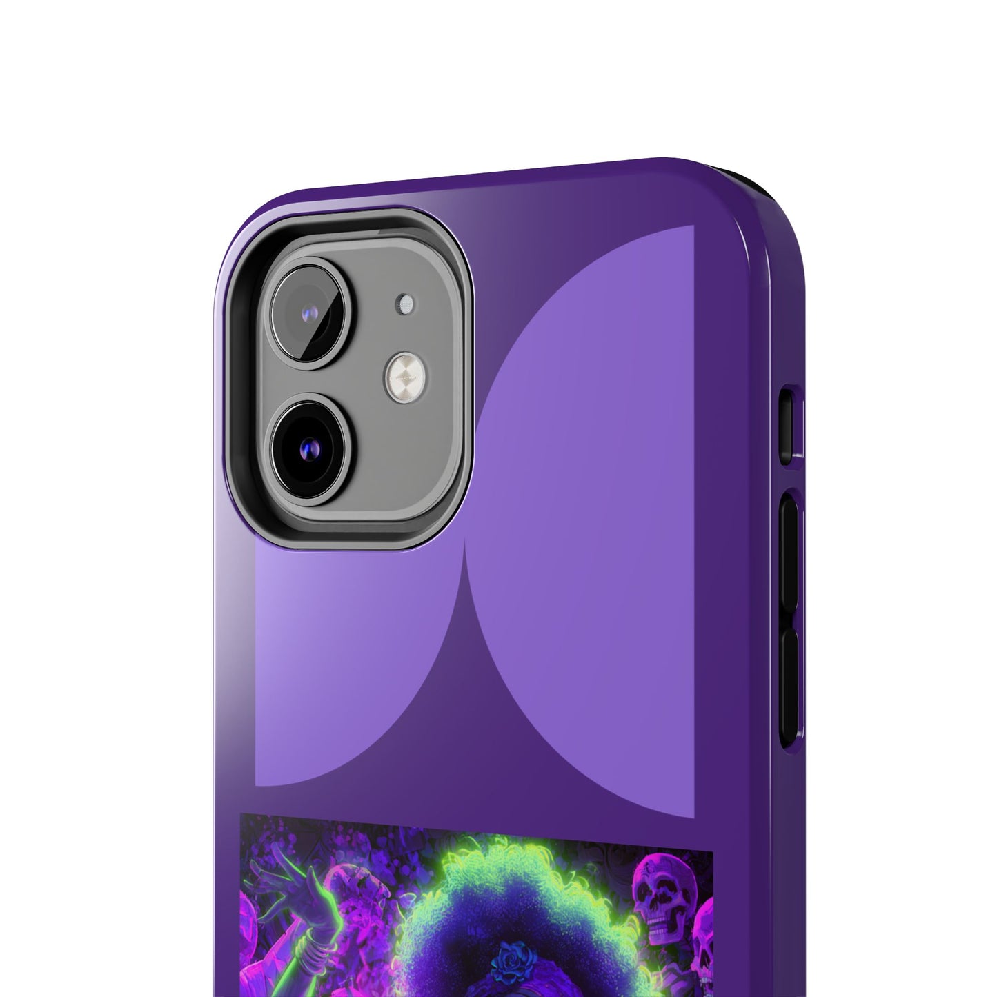 Vibrant Tough Phone Cases | Unique Phone Cover, Halloween Gift, Aesthetic Protection, Trendy Tech Accessory, Skull Design