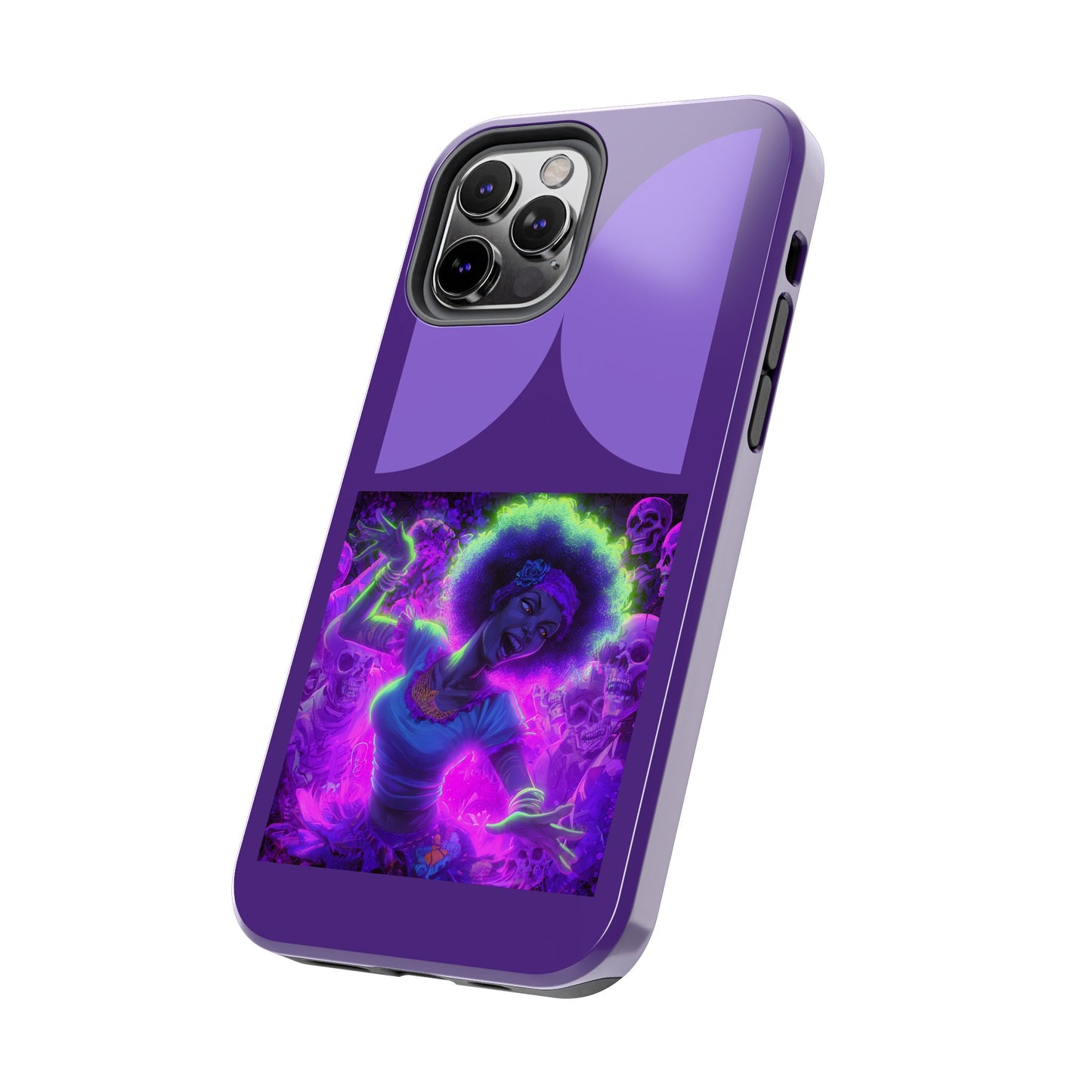 Vibrant Tough Phone Cases | Unique Phone Cover, Halloween Gift, Aesthetic Protection, Trendy Tech Accessory, Skull Design