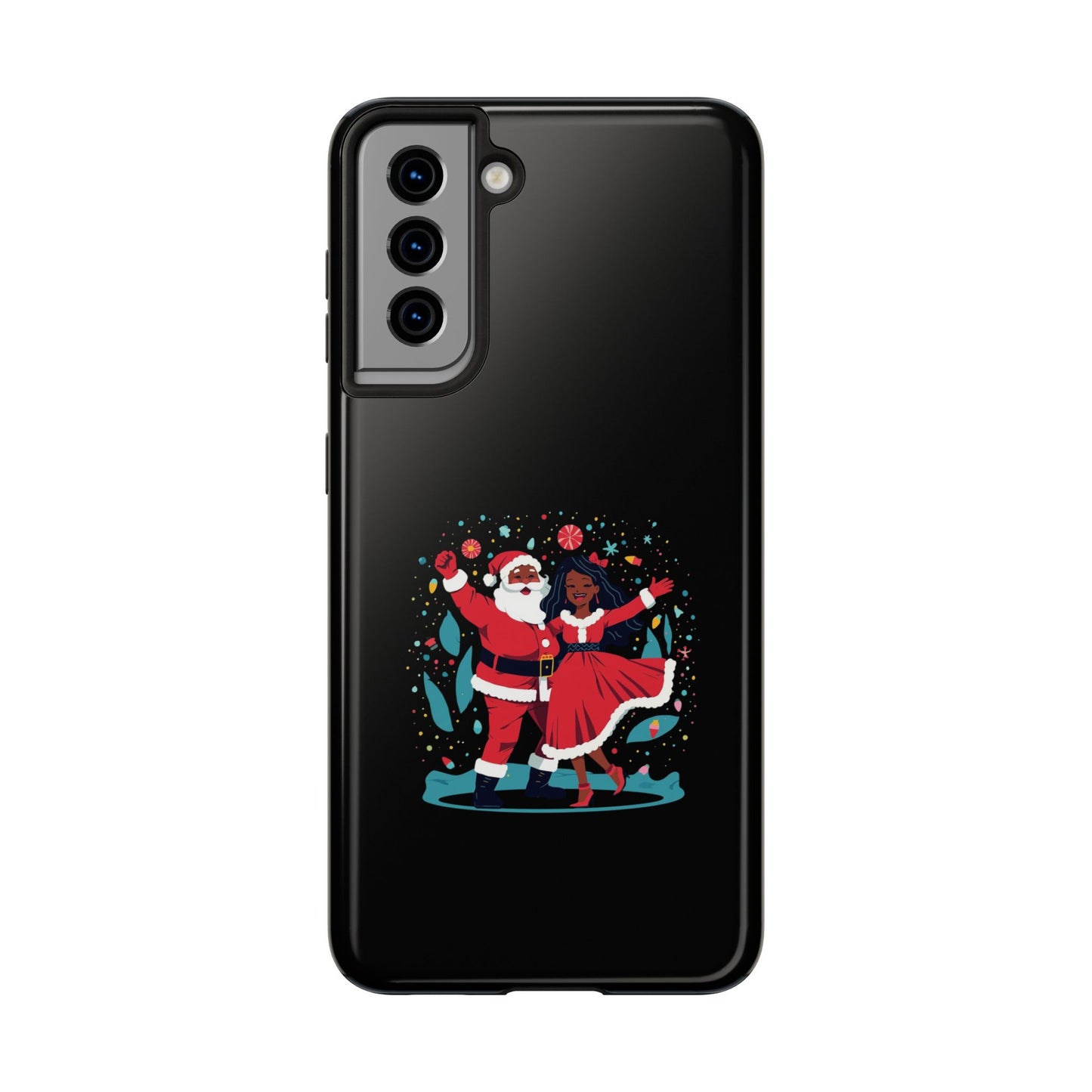 Festive Santa Phone Cases - Holiday Protection, Xmas Gifts, Winter Vibes, Merry & Bright, Unique Tech Accessories