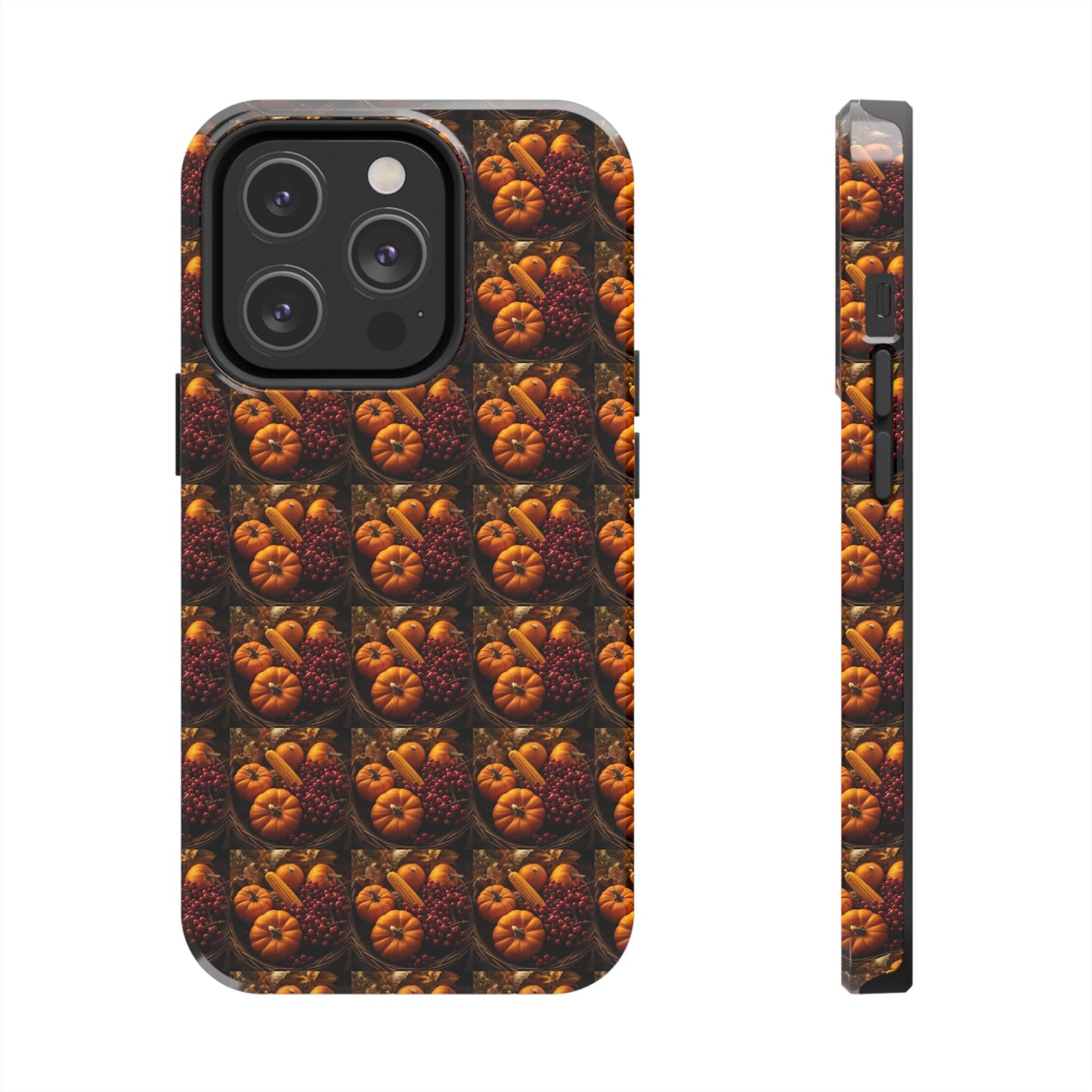 Harvest-Themed Tough Phone Cases | Fall Decor, Autumn Gifts, Thanksgiving Accessories, Seasonal Protection, Phone Covers