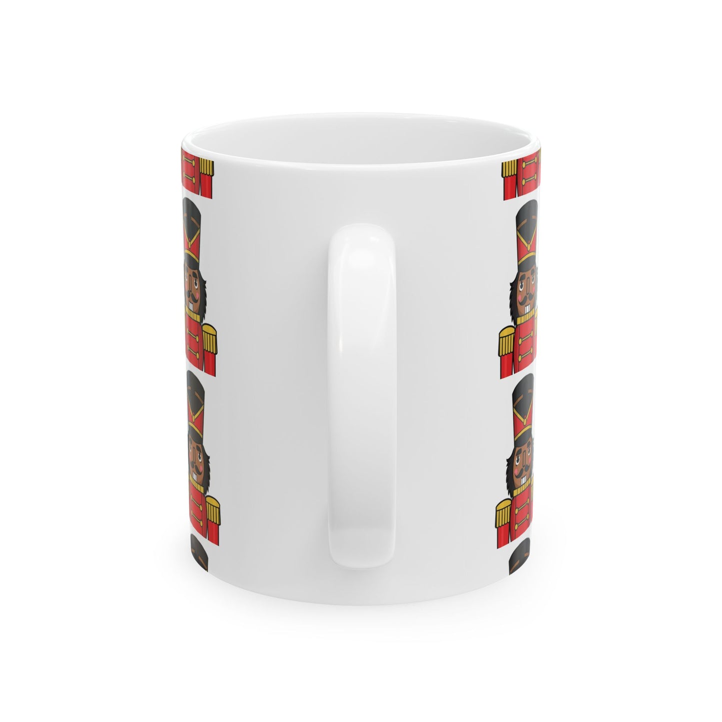 Nutcracker Christmas Mug, Holiday Gift, Winter Decor, Coffee Cup, Festive Kitchenware, Unique Xmas Present