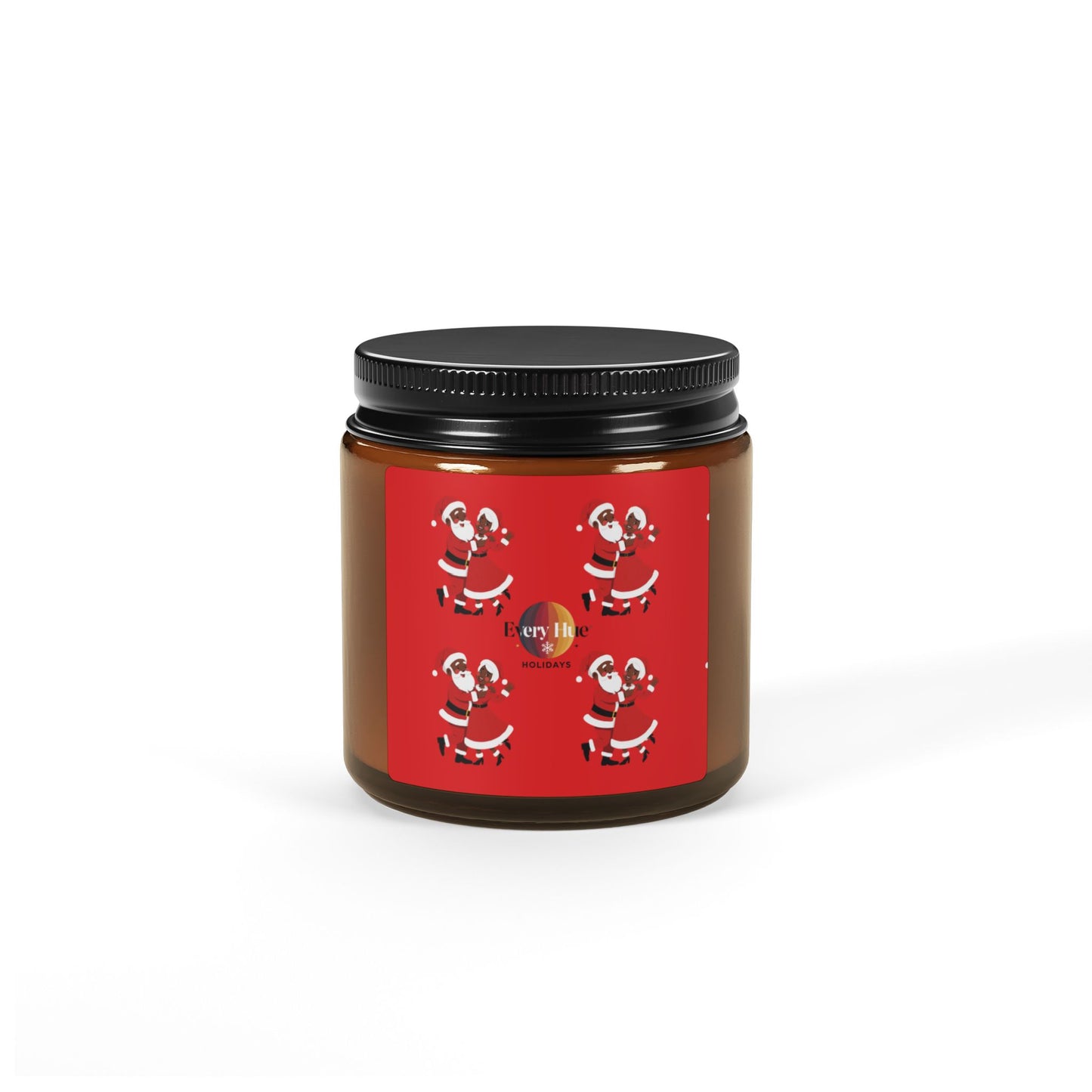 Scented Soy Candle (Multi-Size, Amber Jar)