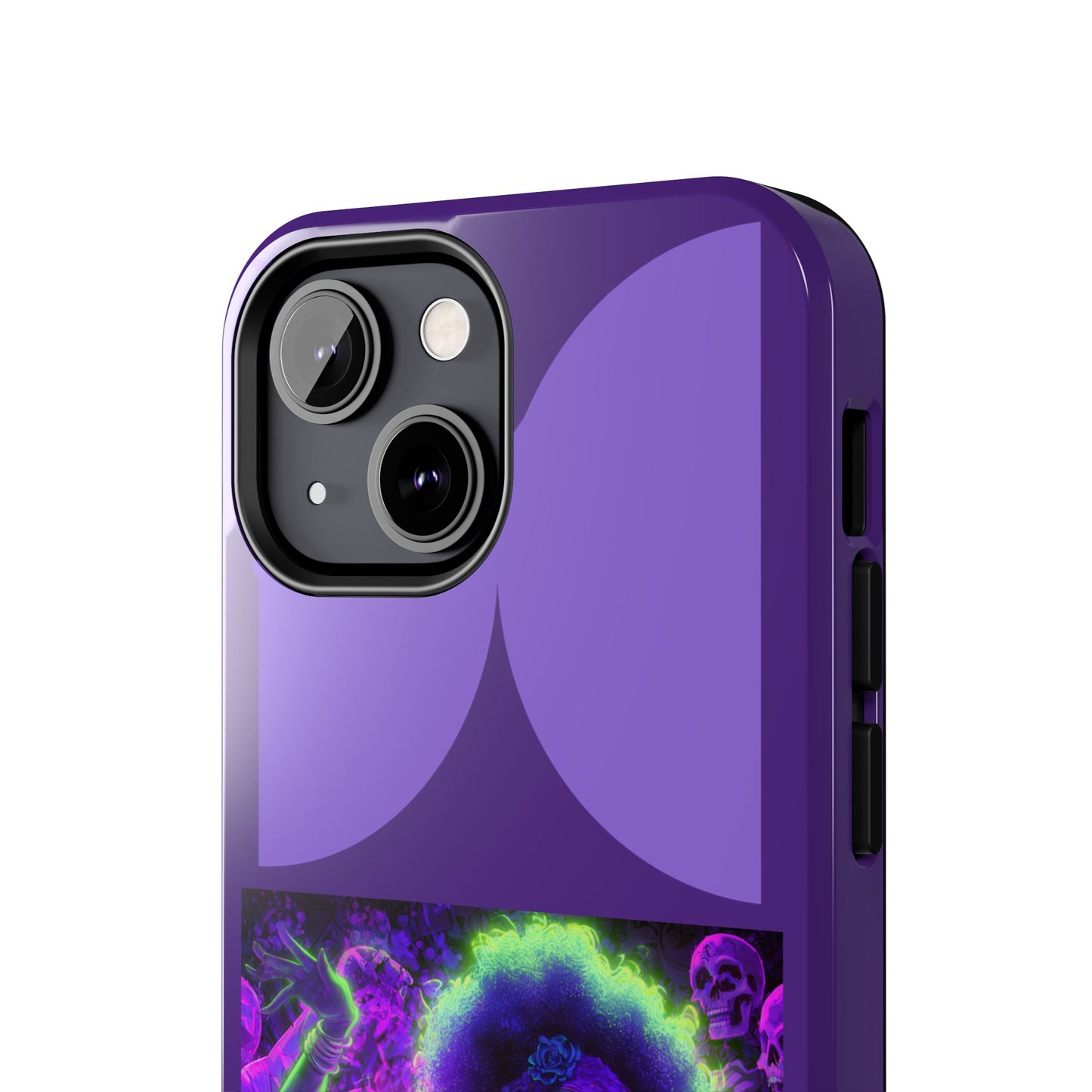 Vibrant Tough Phone Cases | Unique Phone Cover, Halloween Gift, Aesthetic Protection, Trendy Tech Accessory, Skull Design