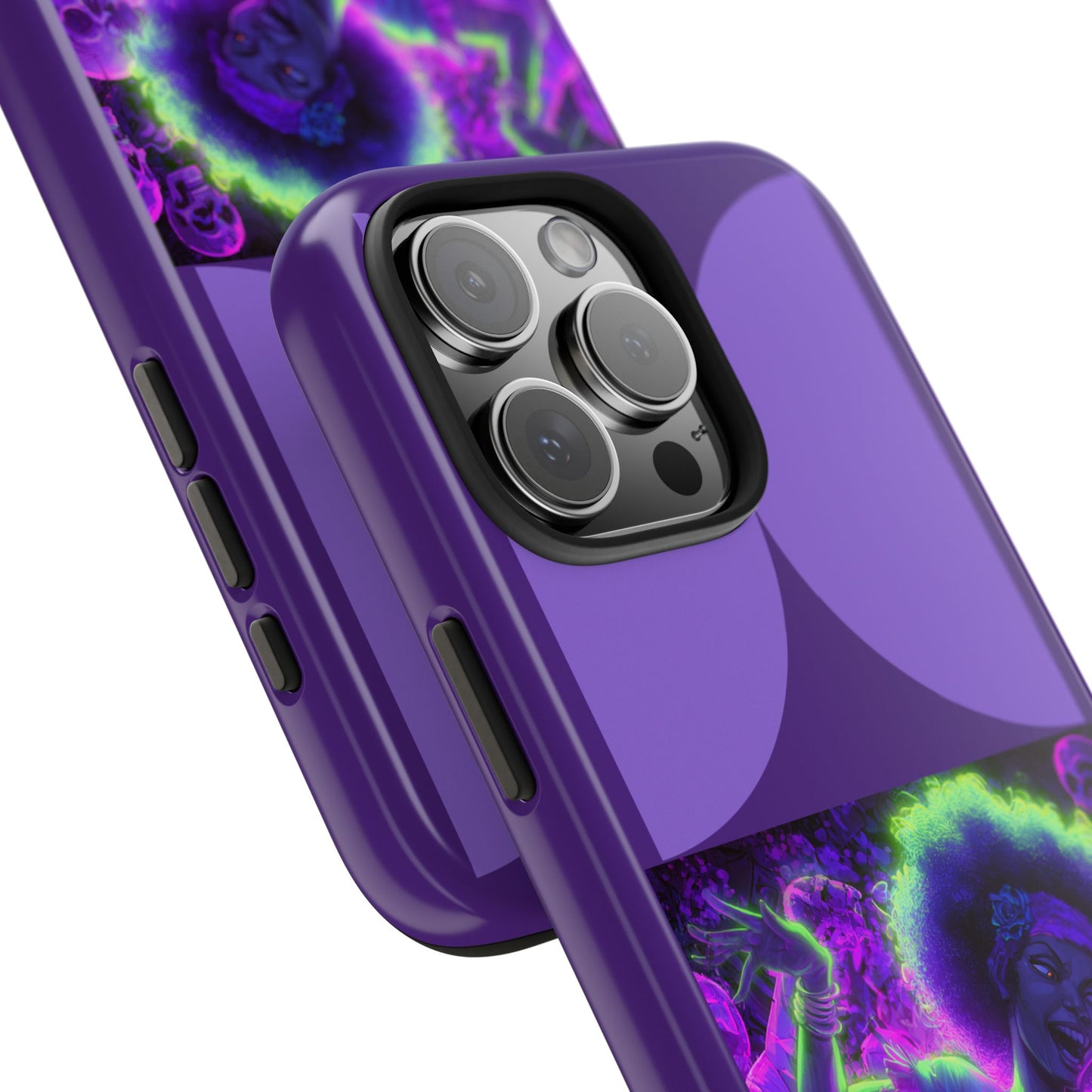 Vibrant Tough Phone Cases | Unique Phone Cover, Halloween Gift, Aesthetic Protection, Trendy Tech Accessory, Skull Design