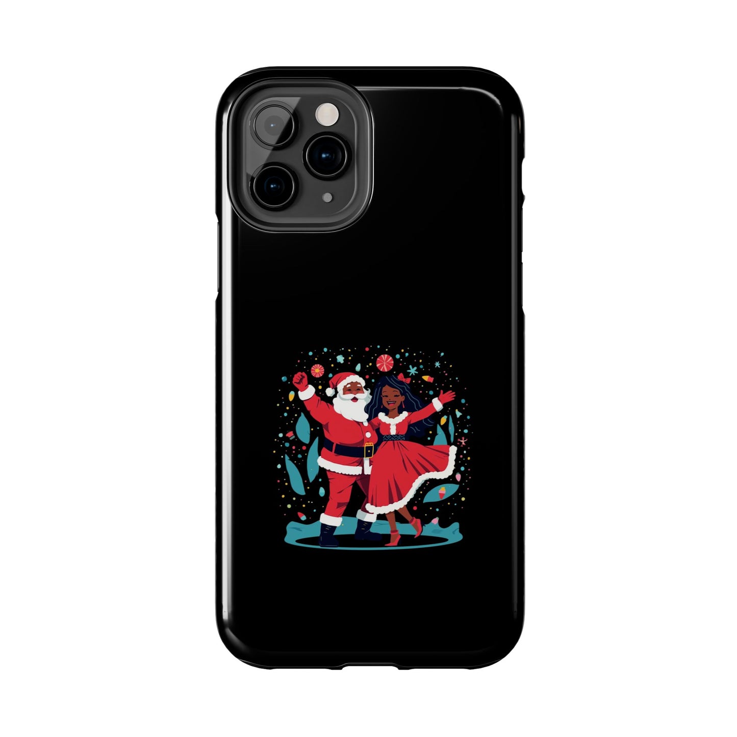 Festive Santa Phone Cases - Holiday Protection, Xmas Gifts, Winter Vibes, Merry & Bright, Unique Tech Accessories
