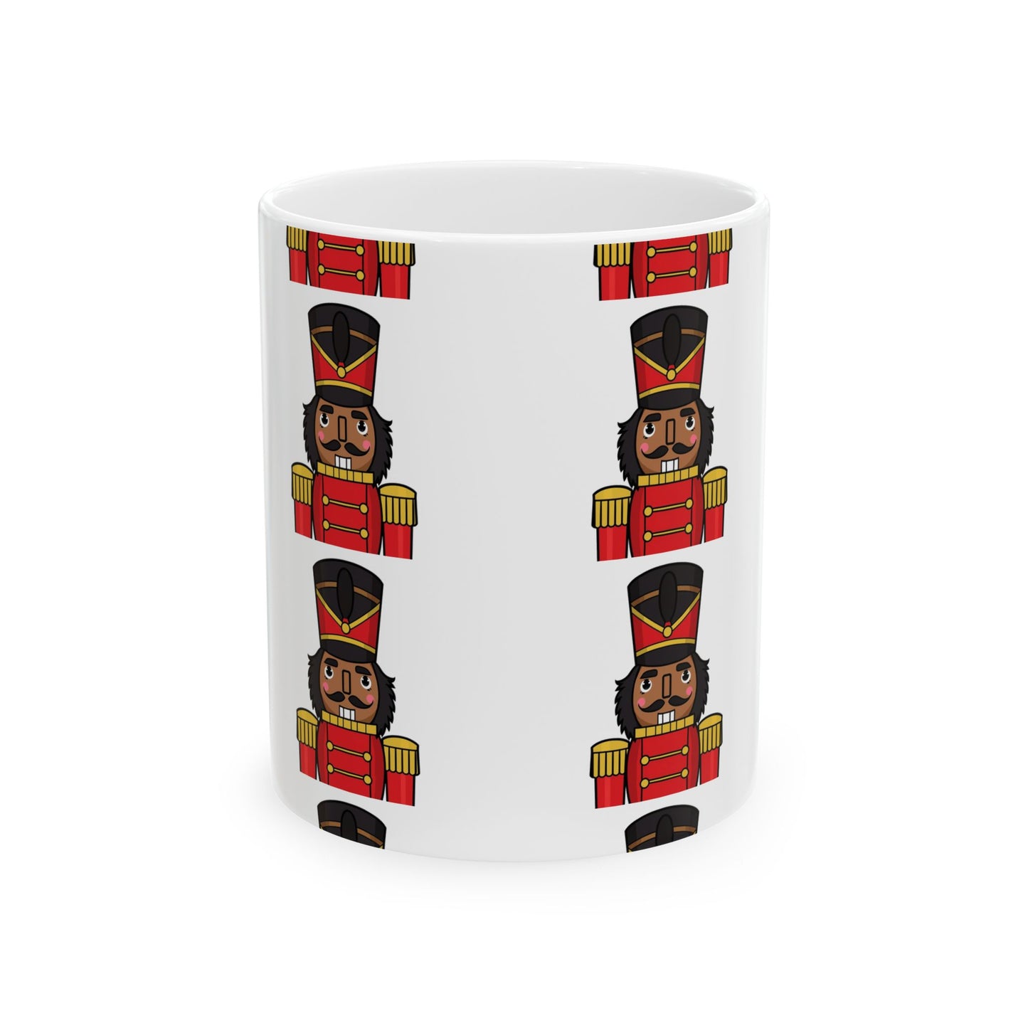 Nutcracker Christmas Mug, Holiday Gift, Winter Decor, Coffee Cup, Festive Kitchenware, Unique Xmas Present