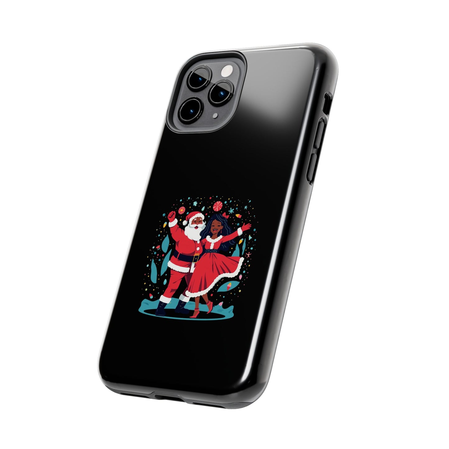 Festive Santa Phone Cases - Holiday Protection, Xmas Gifts, Winter Vibes, Merry & Bright, Unique Tech Accessories