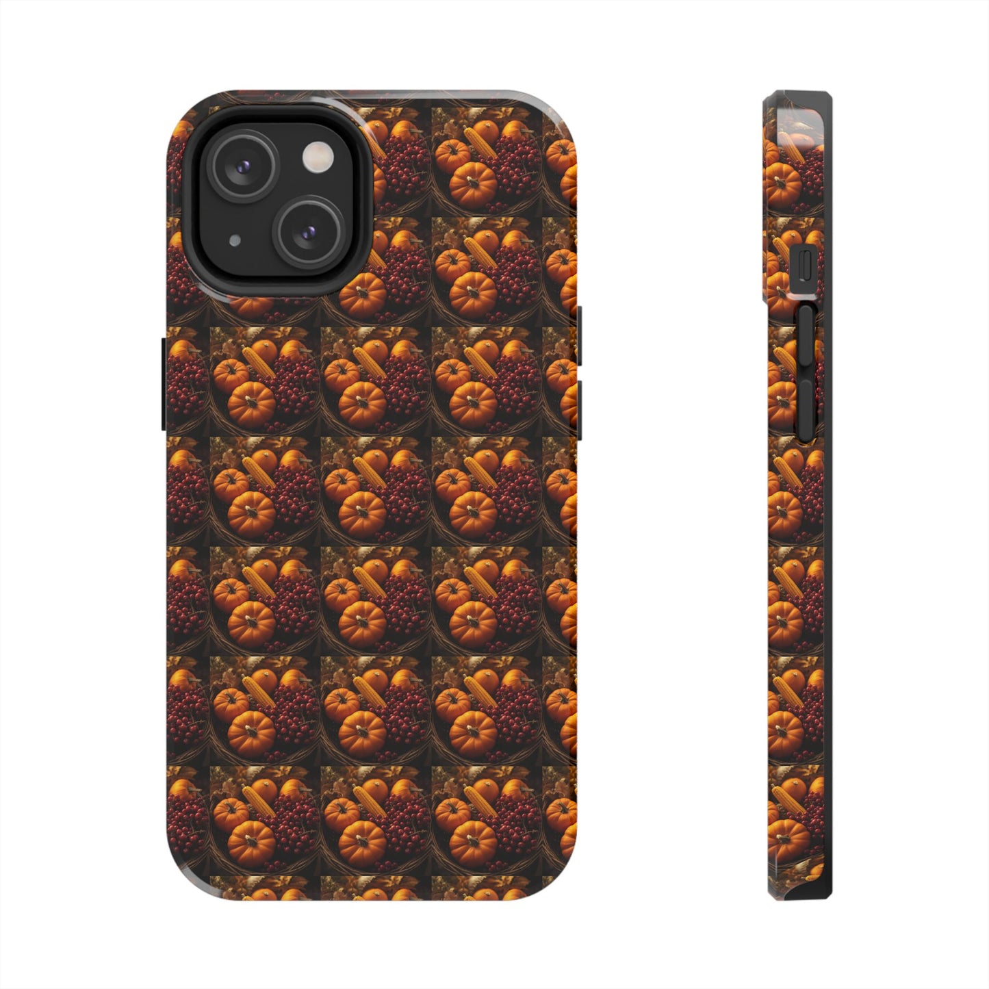 Harvest-Themed Tough Phone Cases | Fall Decor, Autumn Gifts, Thanksgiving Accessories, Seasonal Protection, Phone Covers