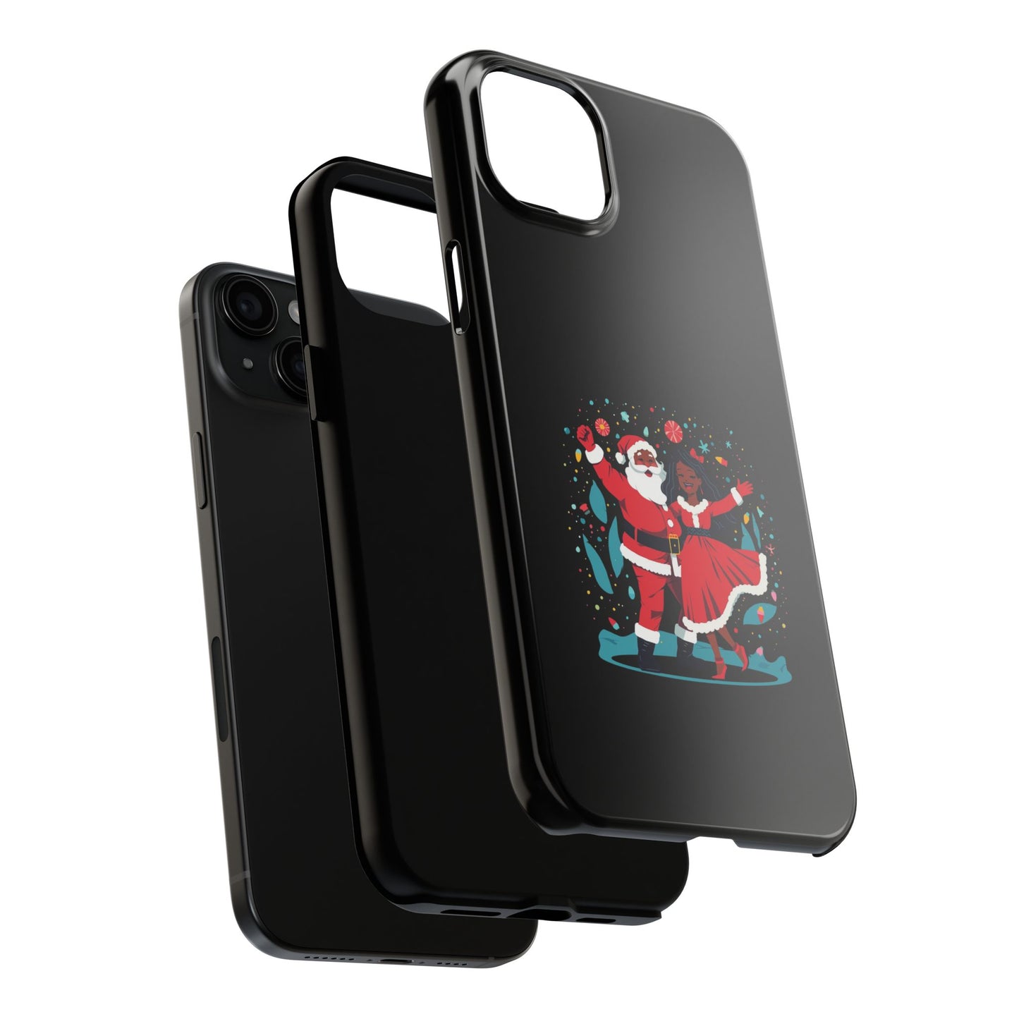 Festive Santa Phone Cases - Holiday Protection, Xmas Gifts, Winter Vibes, Merry & Bright, Unique Tech Accessories