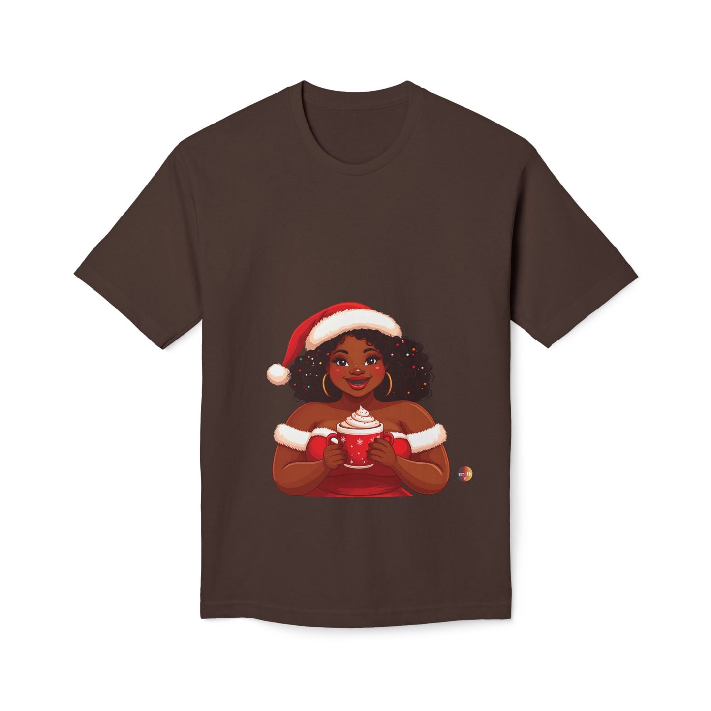 Festive Holiday T-shirt, Christmas shirt, winter t-shirt, gift for her, cozy clothing, seasonal apparel