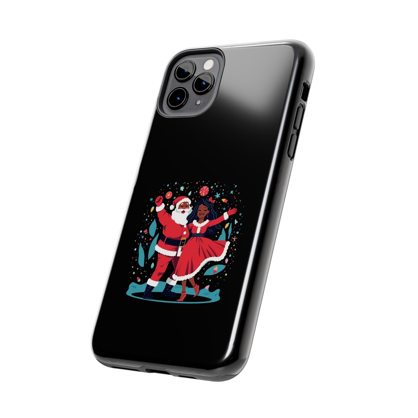 Festive Santa Phone Cases - Holiday Protection, Xmas Gifts, Winter Vibes, Merry & Bright, Unique Tech Accessories