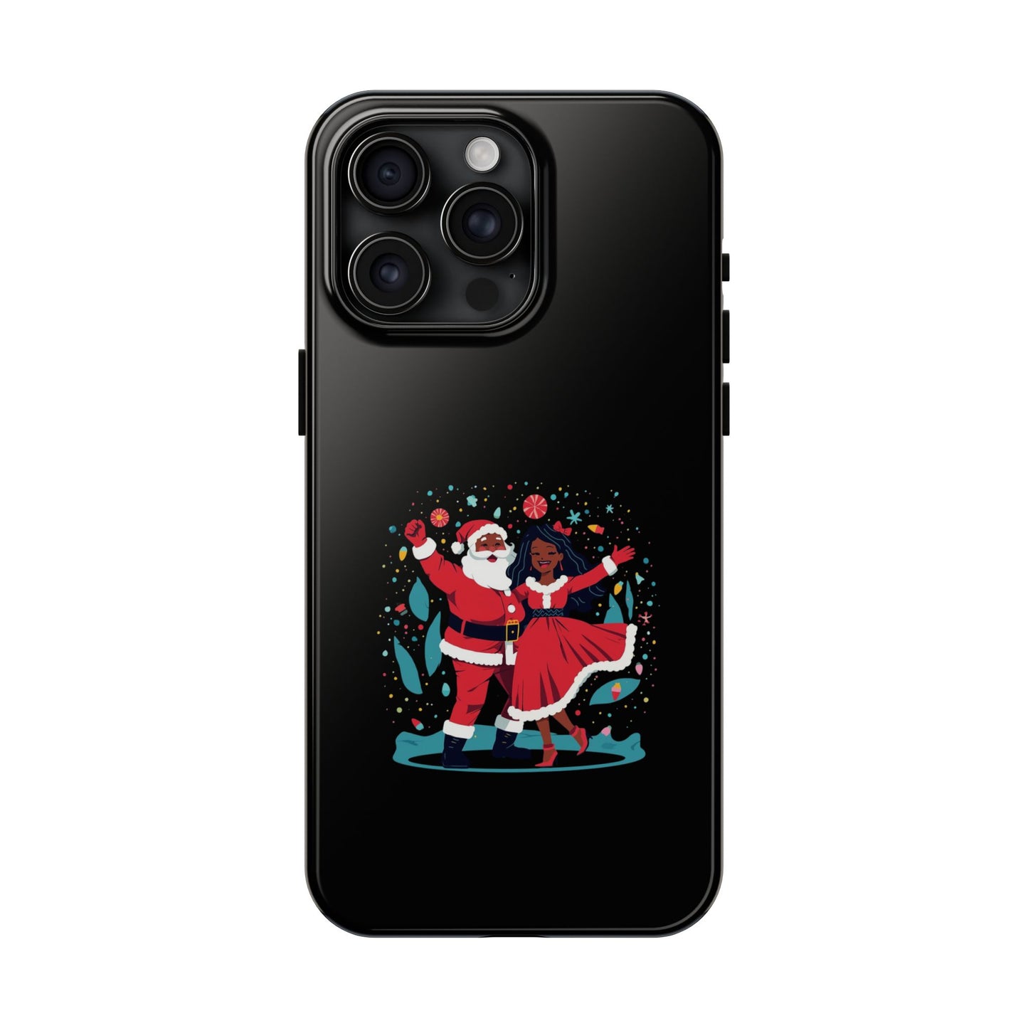 Festive Santa Phone Cases - Holiday Protection, Xmas Gifts, Winter Vibes, Merry & Bright, Unique Tech Accessories