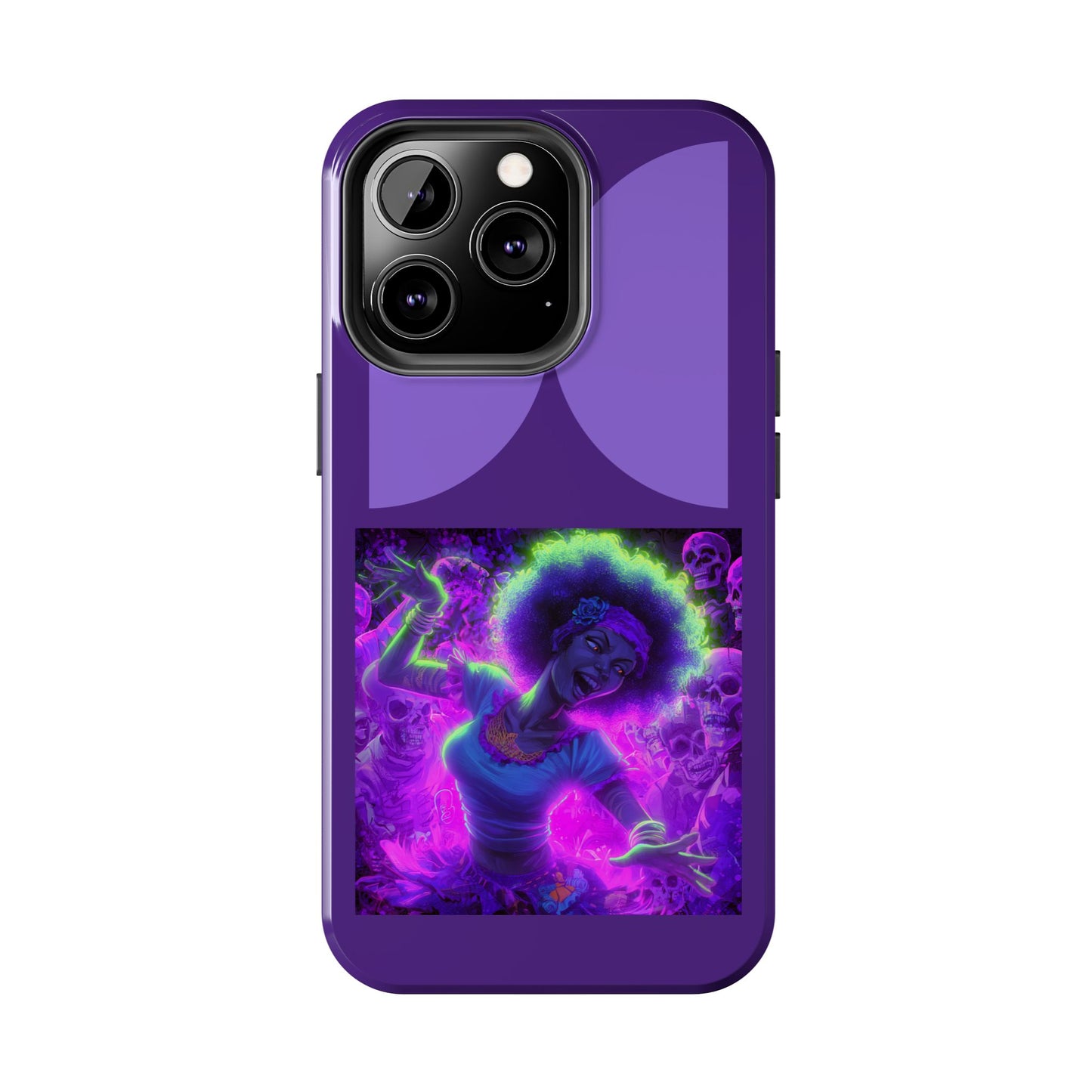 Vibrant Tough Phone Cases | Unique Phone Cover, Halloween Gift, Aesthetic Protection, Trendy Tech Accessory, Skull Design