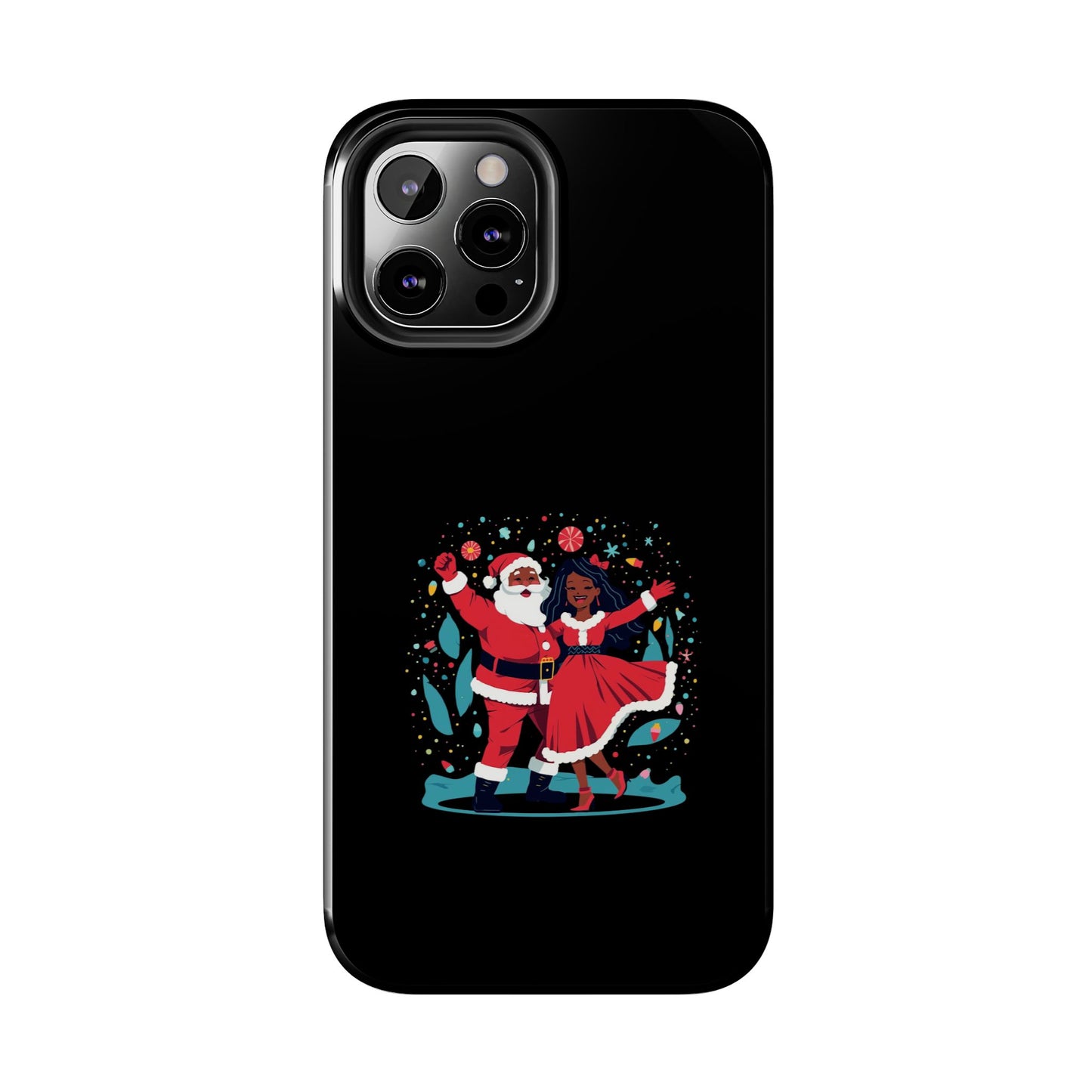 Festive Santa Phone Cases - Holiday Protection, Xmas Gifts, Winter Vibes, Merry & Bright, Unique Tech Accessories