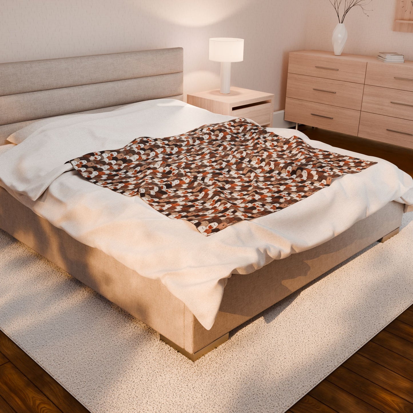 Cozy Velveteen Plush Blanket for All Occasions | Perfect for Gift, Home Decor, Nursery, Sofa, Travel
