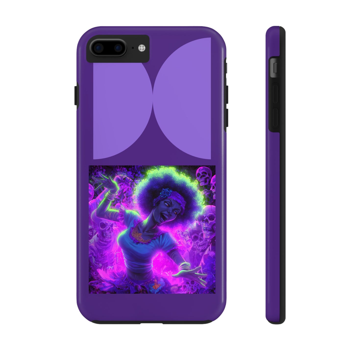 Vibrant Tough Phone Cases | Unique Phone Cover, Halloween Gift, Aesthetic Protection, Trendy Tech Accessory, Skull Design